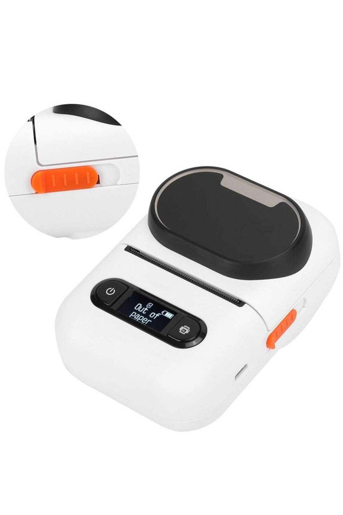 Denx-A portable wireless thermal printer for invoices, receipts and barcodes that works with Bluetooth, 3
