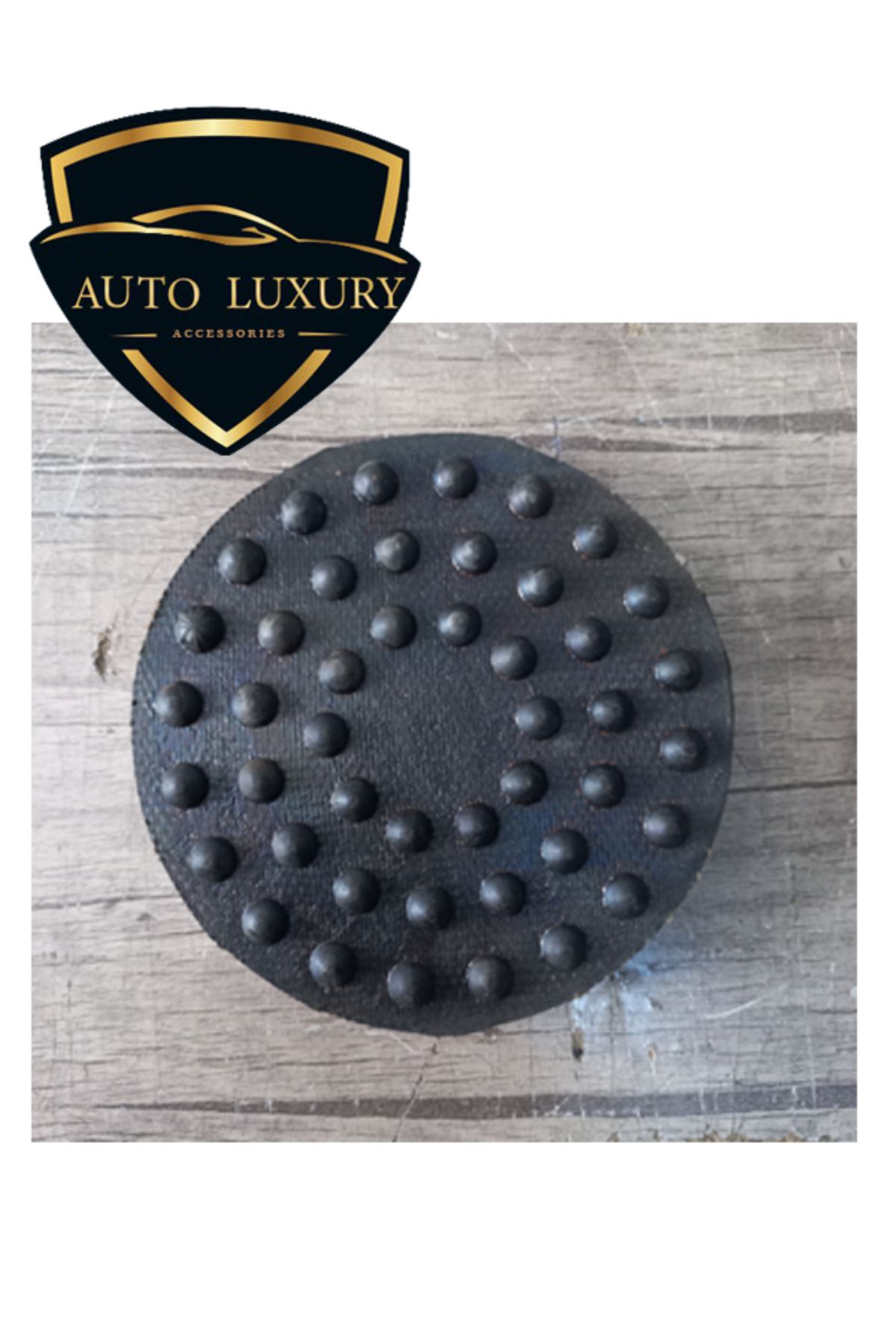 AUTO LUXURY Demirli Lift takozu kauçuk lift pabucu kaldıraç lastiği 1 adet 130 mm.