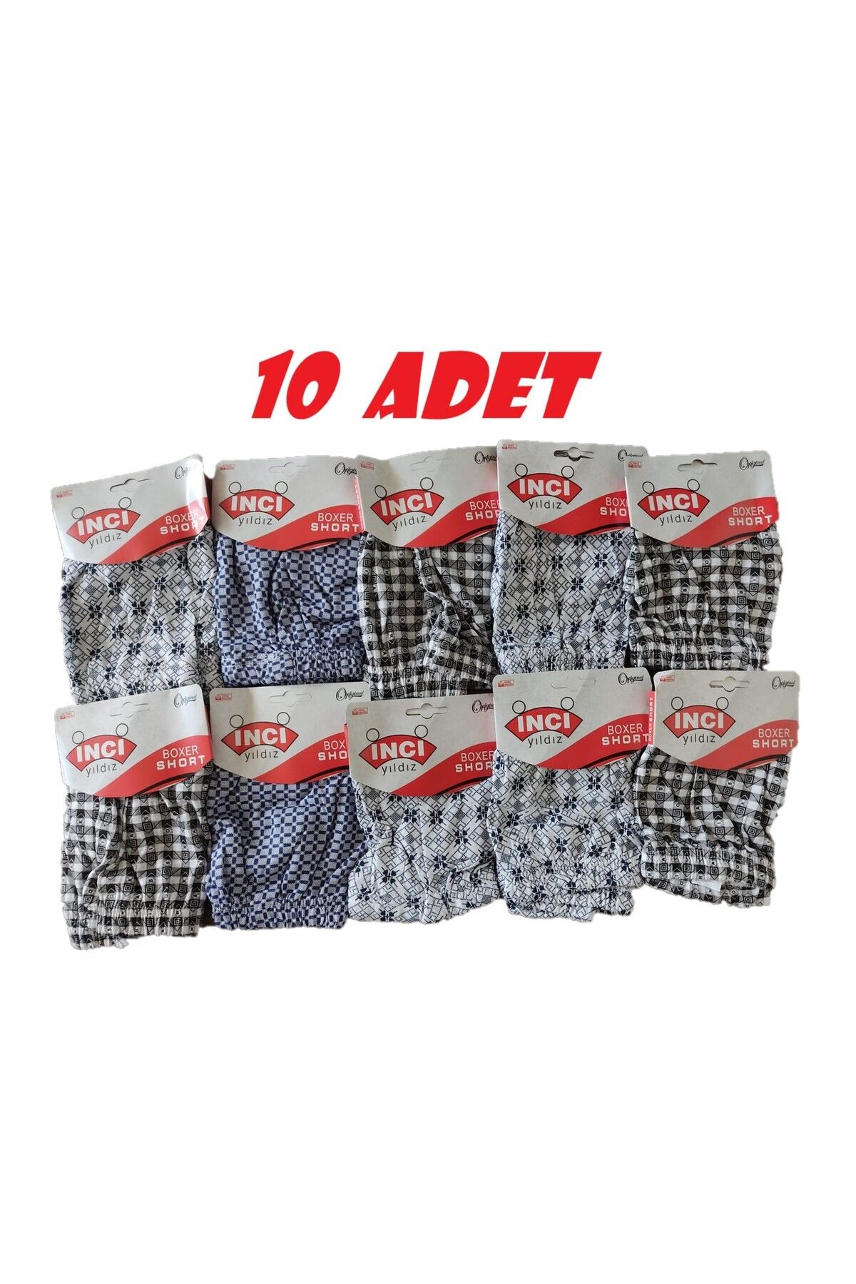 Pardon Erkek Ekonomik Boxer 10 Adet