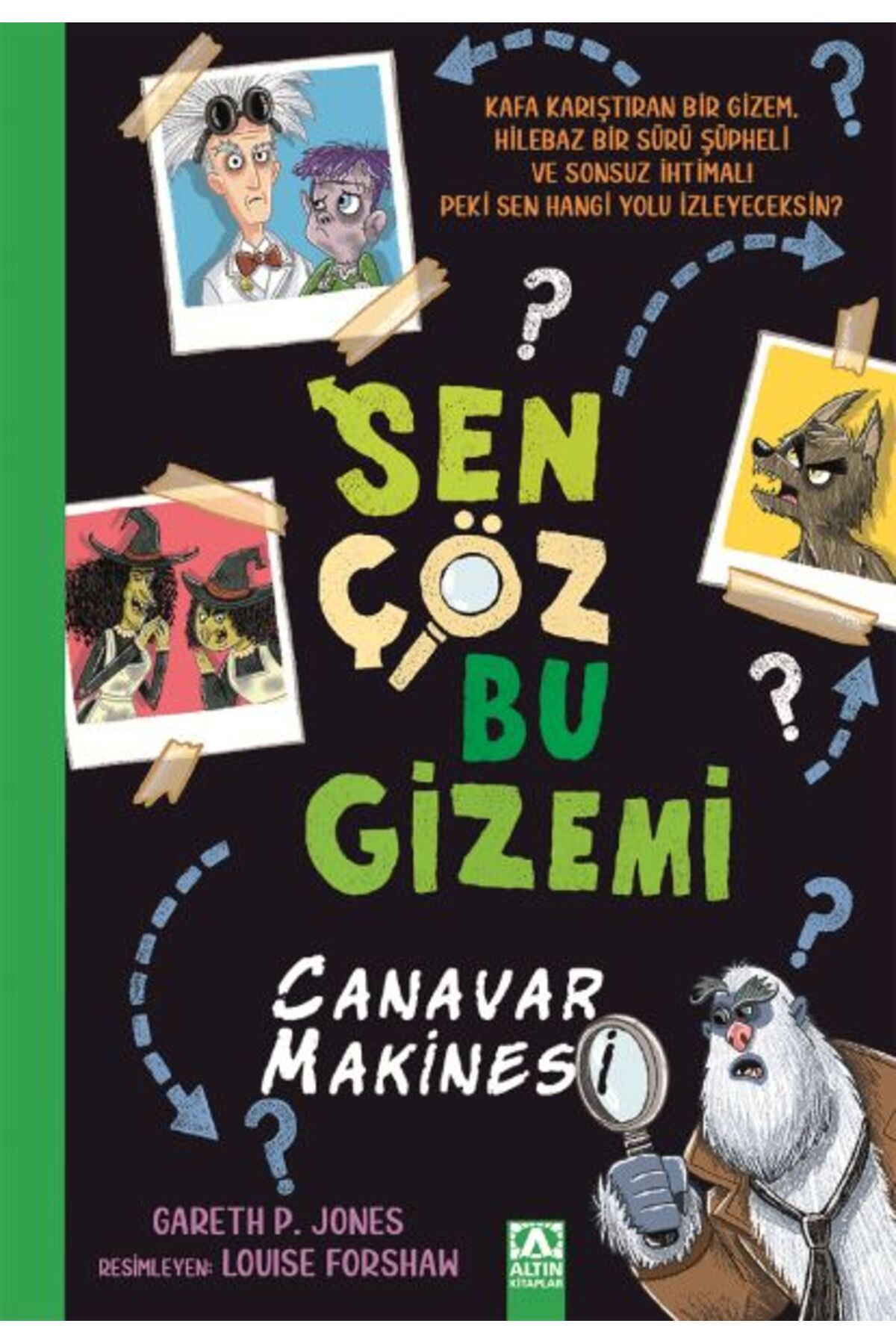 Destek Yayınları Sen Çöz Bu Gizemi Canavar Makinesi