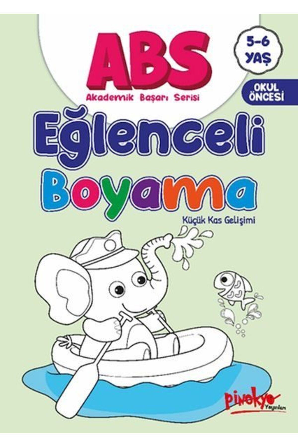 Destek Yayınları ABS 56 Yaş Eğlenceli Boyama