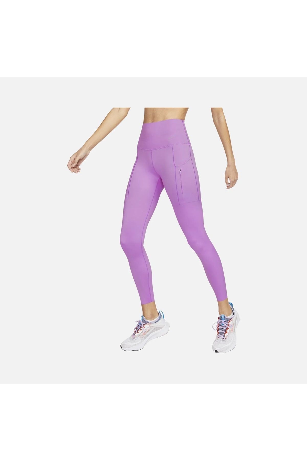 Nike Go Firm-Support Mid-Rise 7/8 Running Kadın Tayt-DQ5692-532