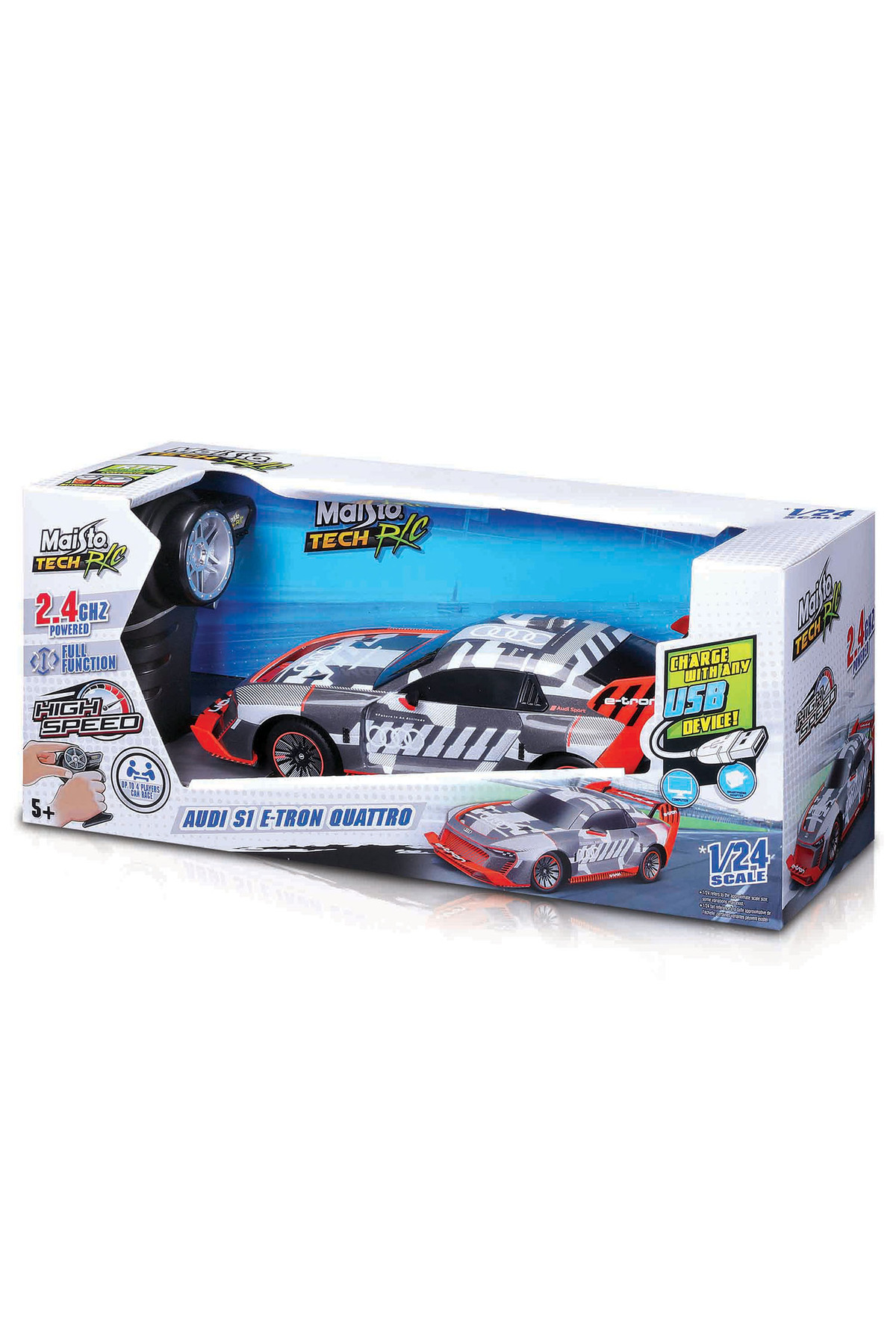 Genel Markalar 1:24 Premium Audi S1 E-Tron Quattro Kumandalı Araba