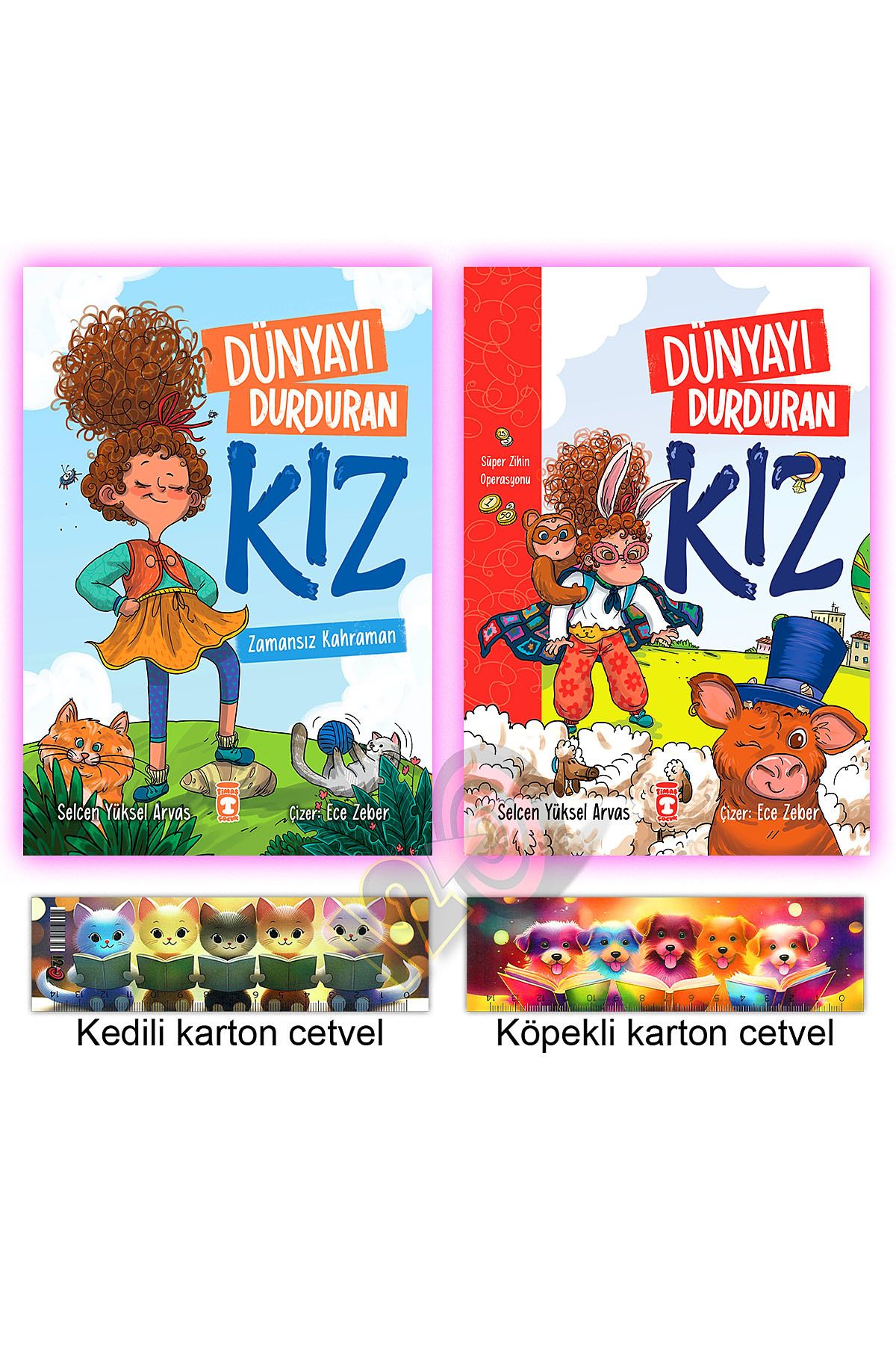 Timaş Çocuk Dünyayı Durduran Kız - Zamansız Kahraman Süper Zihin Operasyonu (8-9 yaş)
