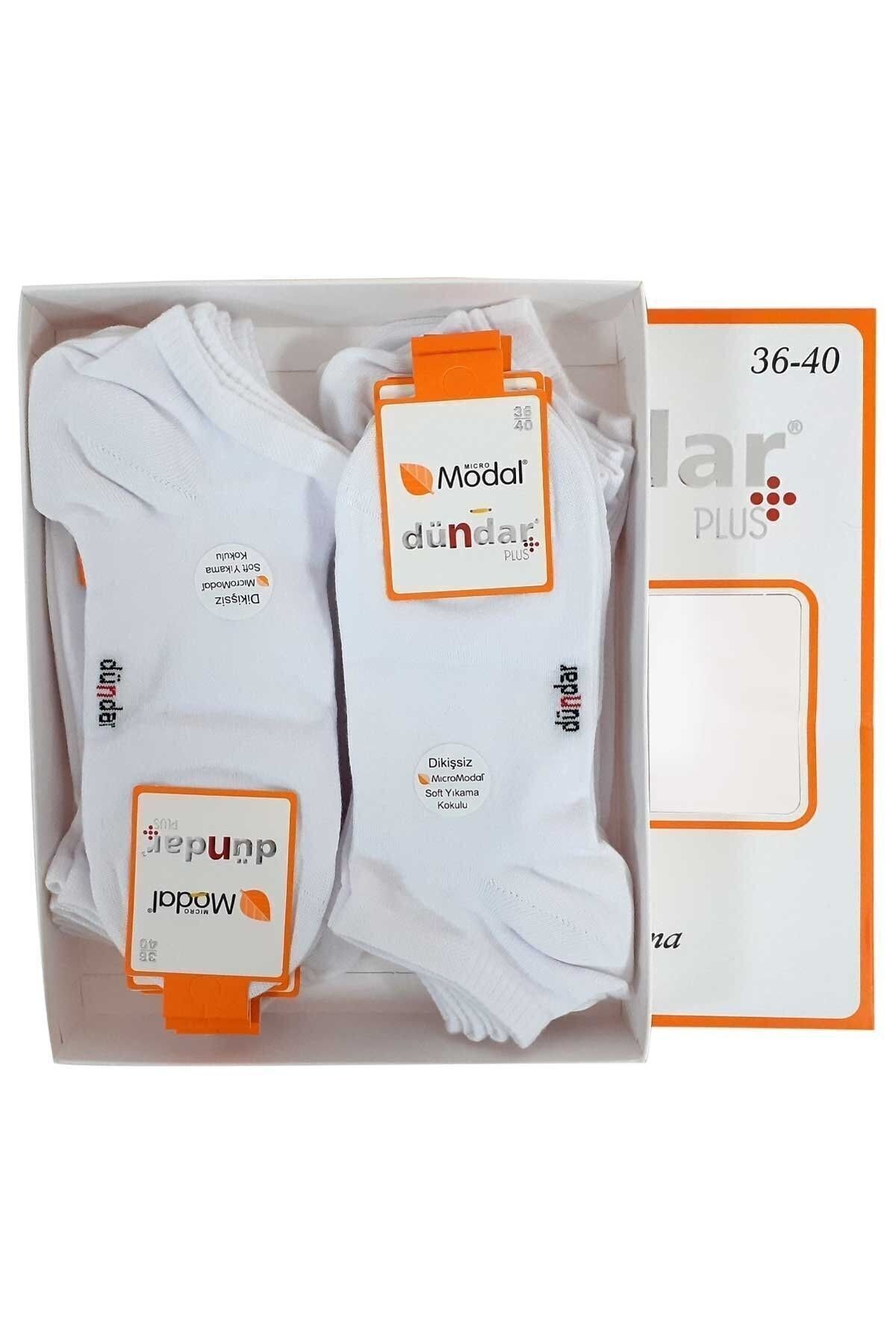 Pardon Modal Plus Patik Çorap Dikişsiz / Soft Yıkama / Kokulu 6 Çift Kadın