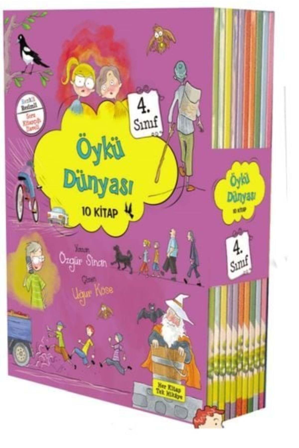 Destek Yayınları Öykü Dünyası 4 Sınıf 10 Kitap
