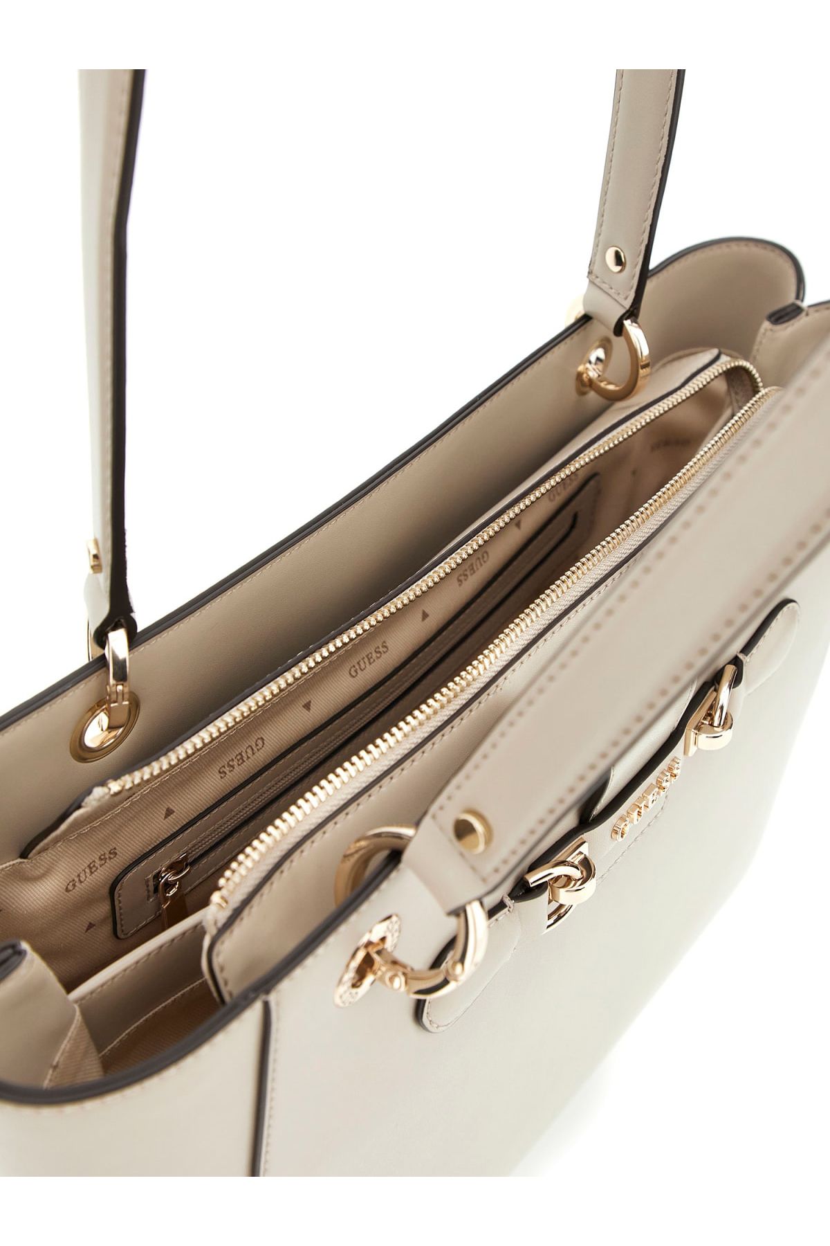 Guess-Nolana Taupe Women's Shoulder Bag - Vg 950025 6