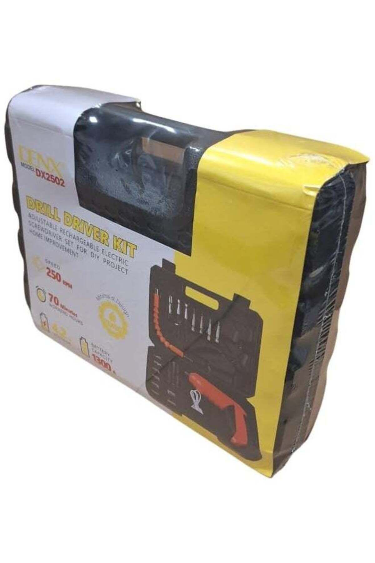 Denx-Drill Driver Kit Mini Adjustable Cordless Rechargeable Electric Screwdriver Set For Diy Project 6