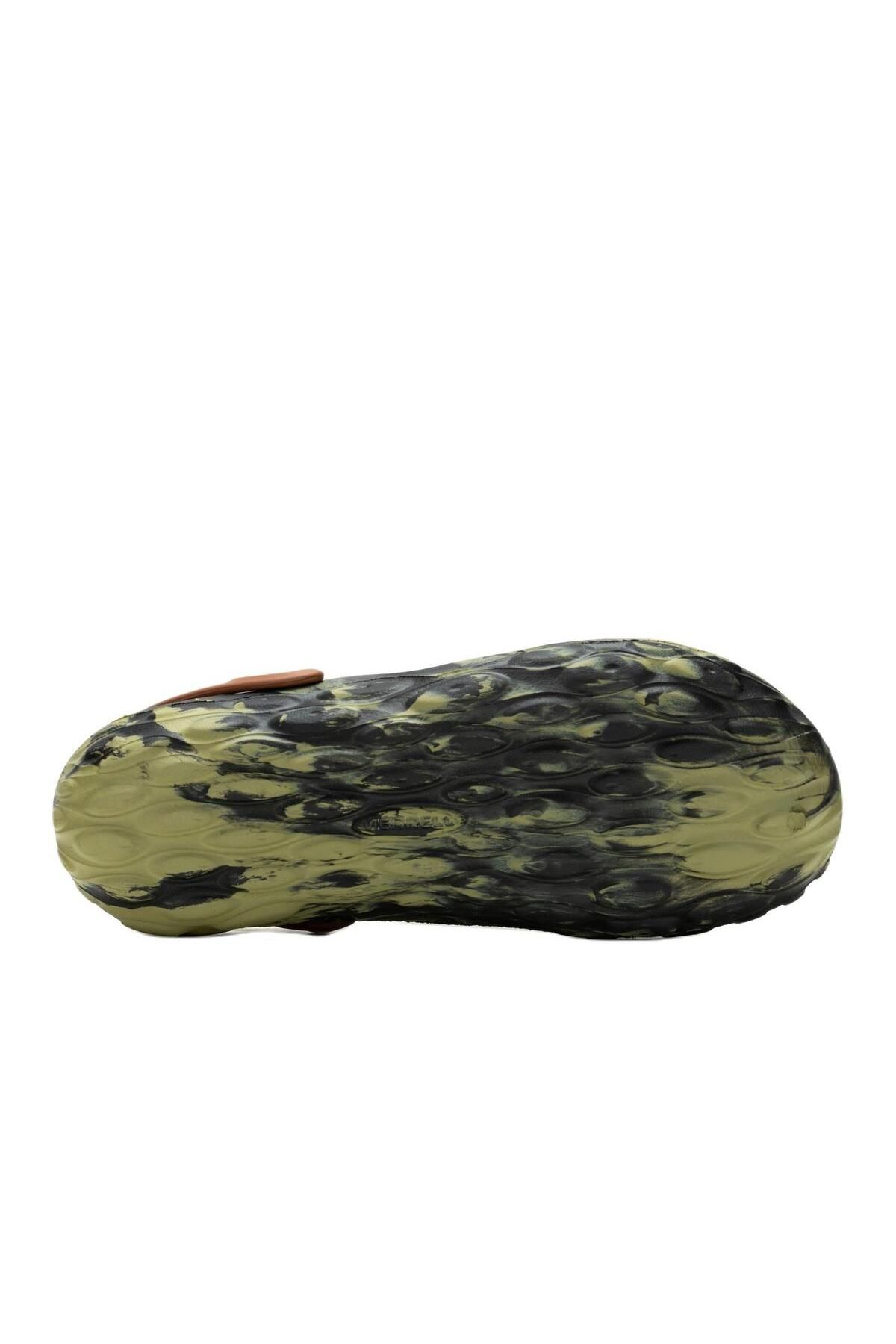 صندل مشکی مردانه سیاه سبز J003747 Hydro Moc Green Merrell