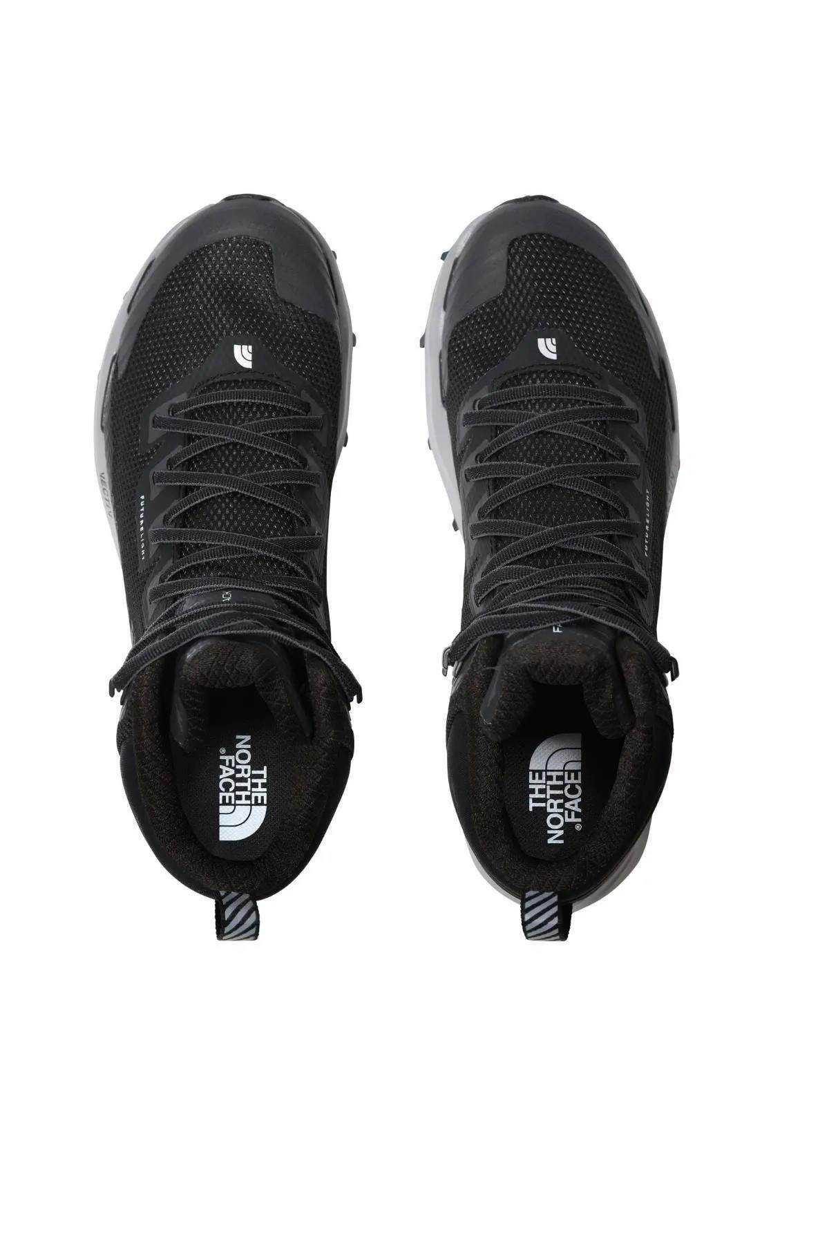 کفش های فضای باز مشکی مردانه Fastpack Mid Futurelight خاکستری The North Face