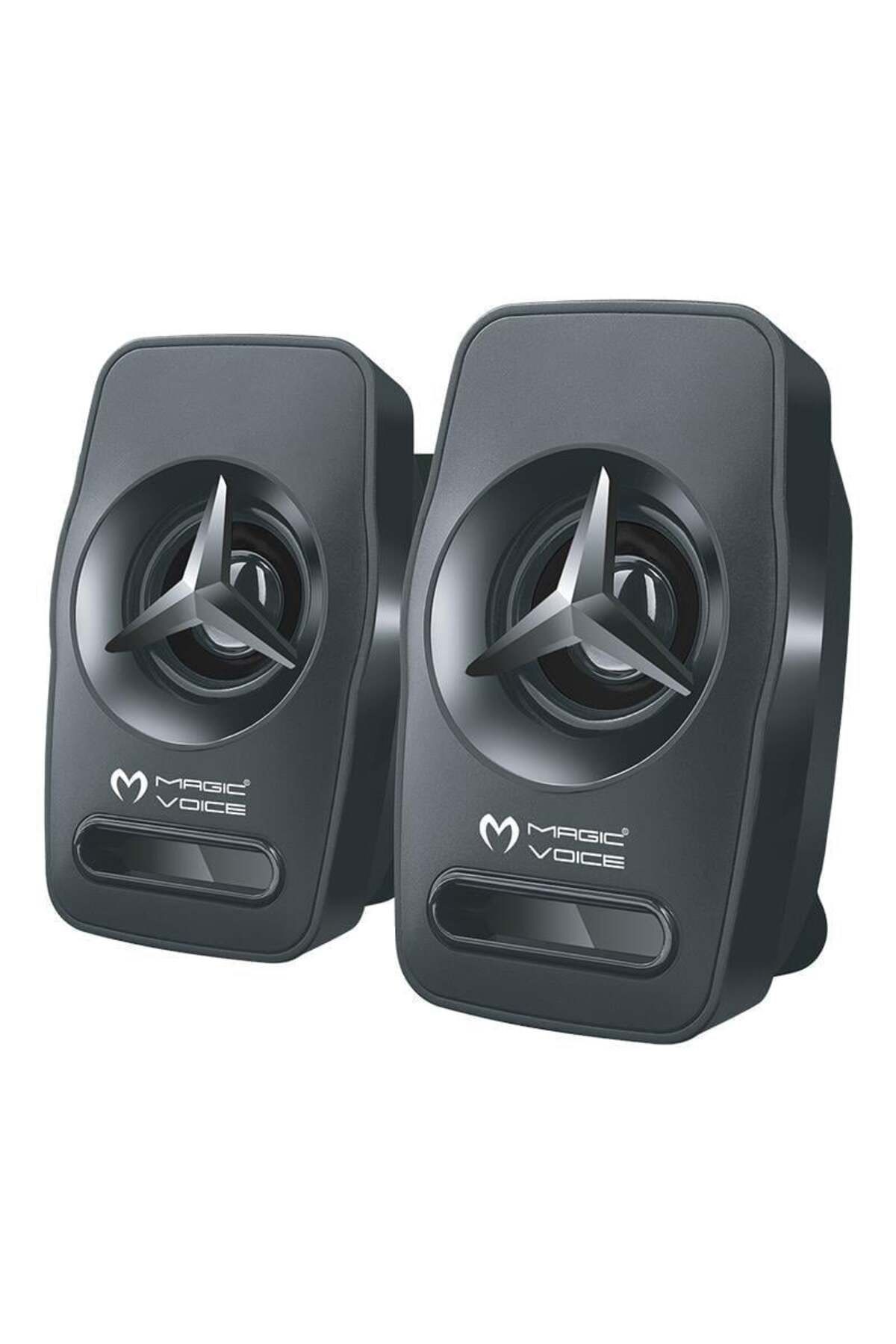 MagicVoice T-19 1 1 Usb Pc Mini Hoparlör - Speaker (2*3 WATT - 4 OHM)