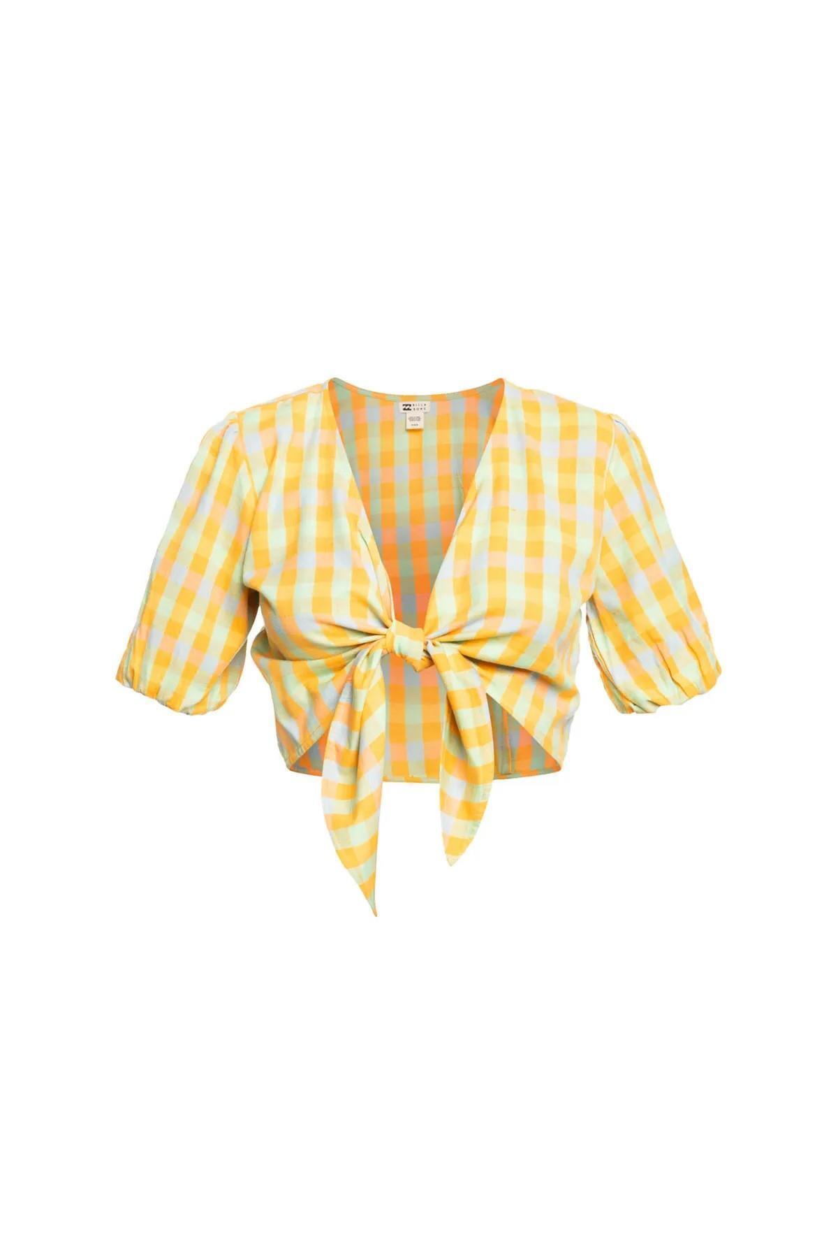 BİLLABONG ABJWT00396 As You Wish Kadın Gömlek Sarı