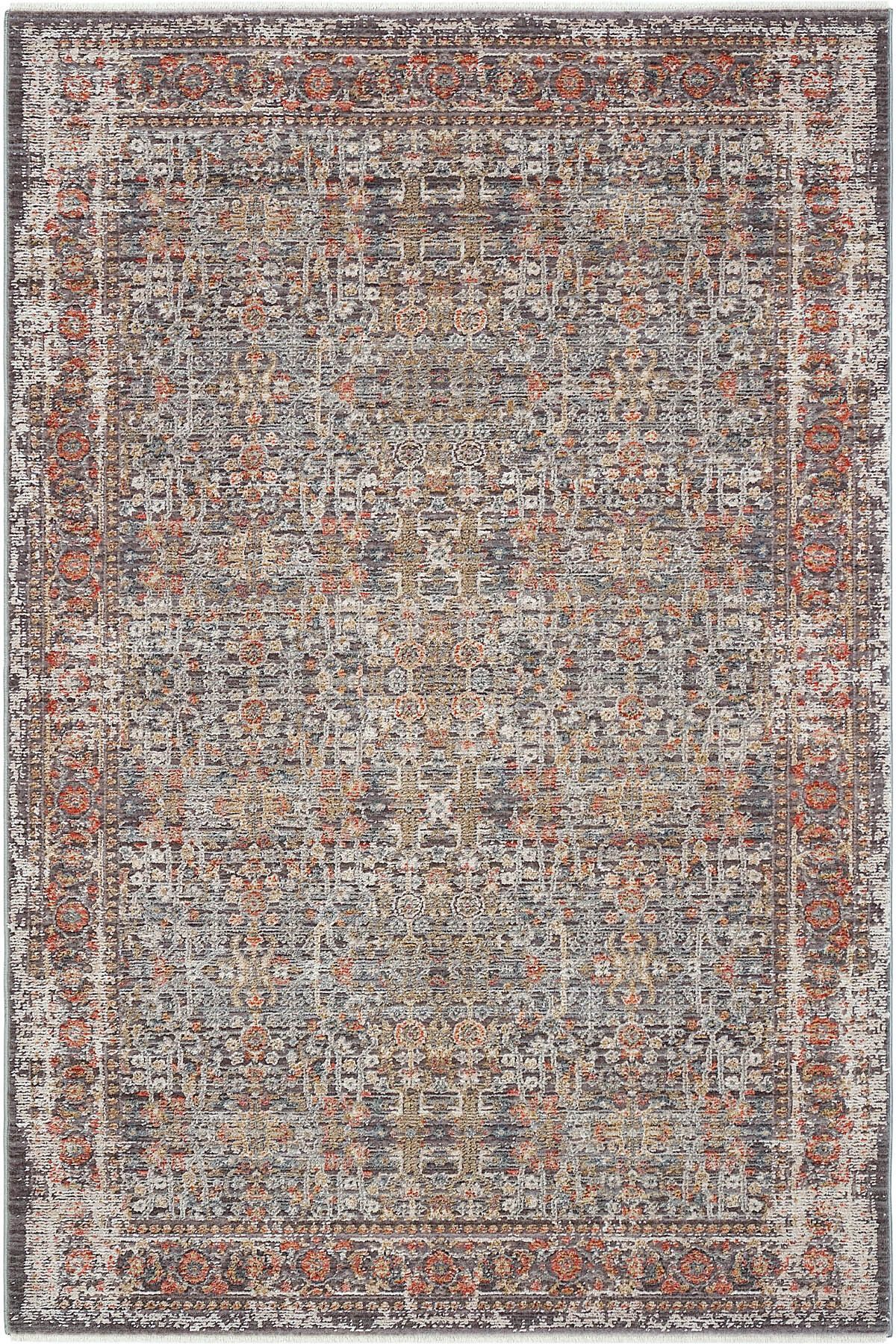 Cool Halı Hanedan Gri Halı Klasik Desenli Modern Ev Oda Halısı Etnik Desenli Vintage Halı Dokuma Salon Halısı