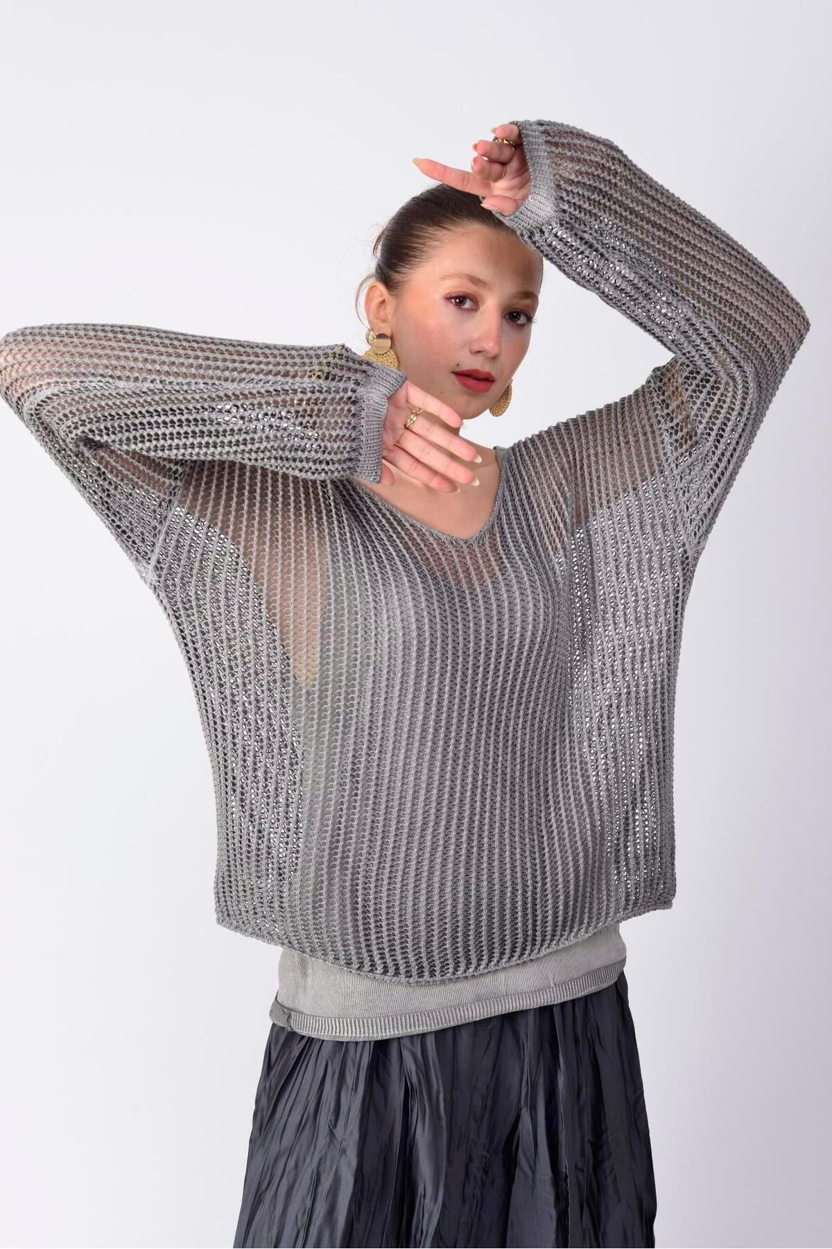 Park Moda 5008 MERRY 2'Lİ MERSERİZE BLUZ