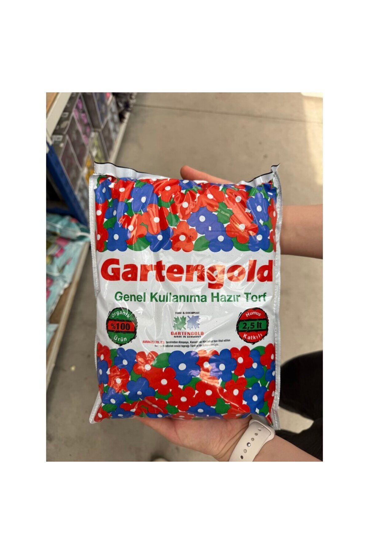 Gartengold 2,5 Lt Genel Kullanım Organik Torf – Perlit, Humus, Cocopeat Katkılı