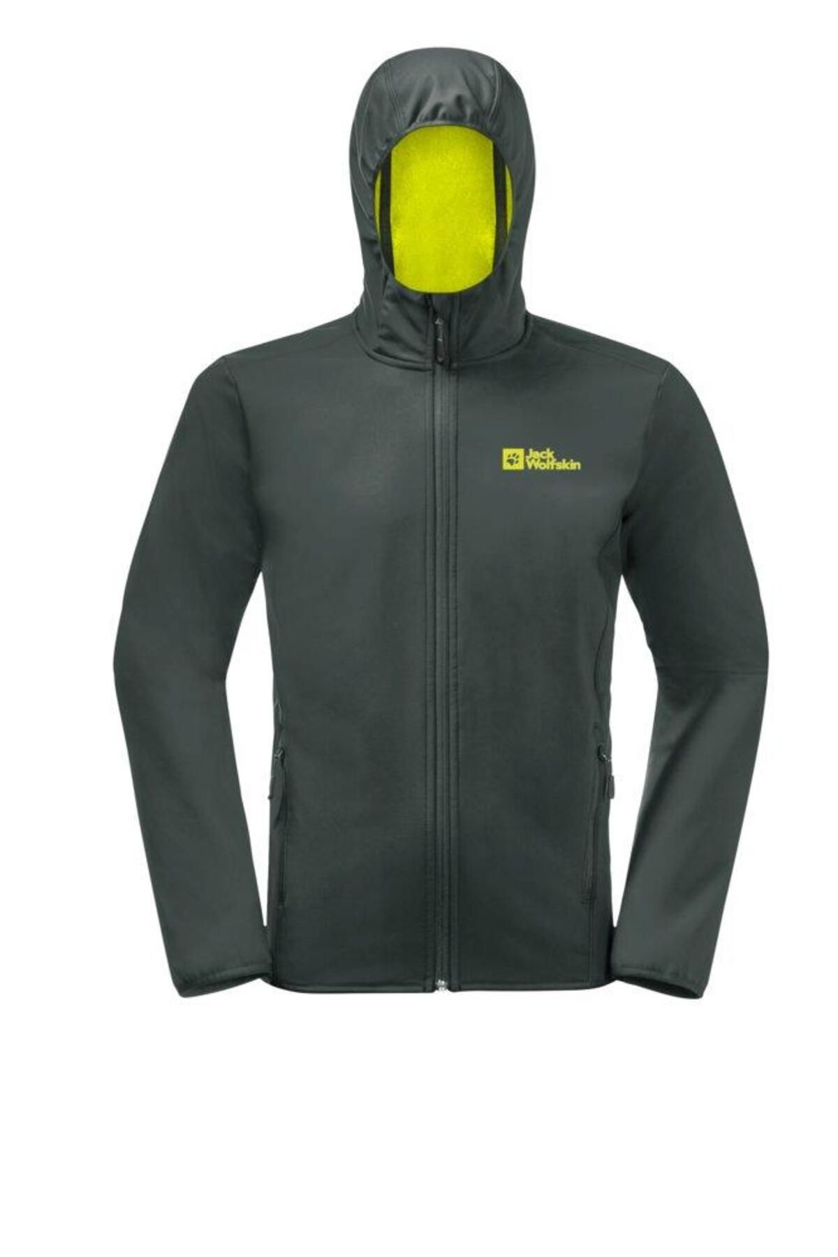 سافت شل و پلار ورزشی مشکی مردانه M اورجینال Jack Wolfskin