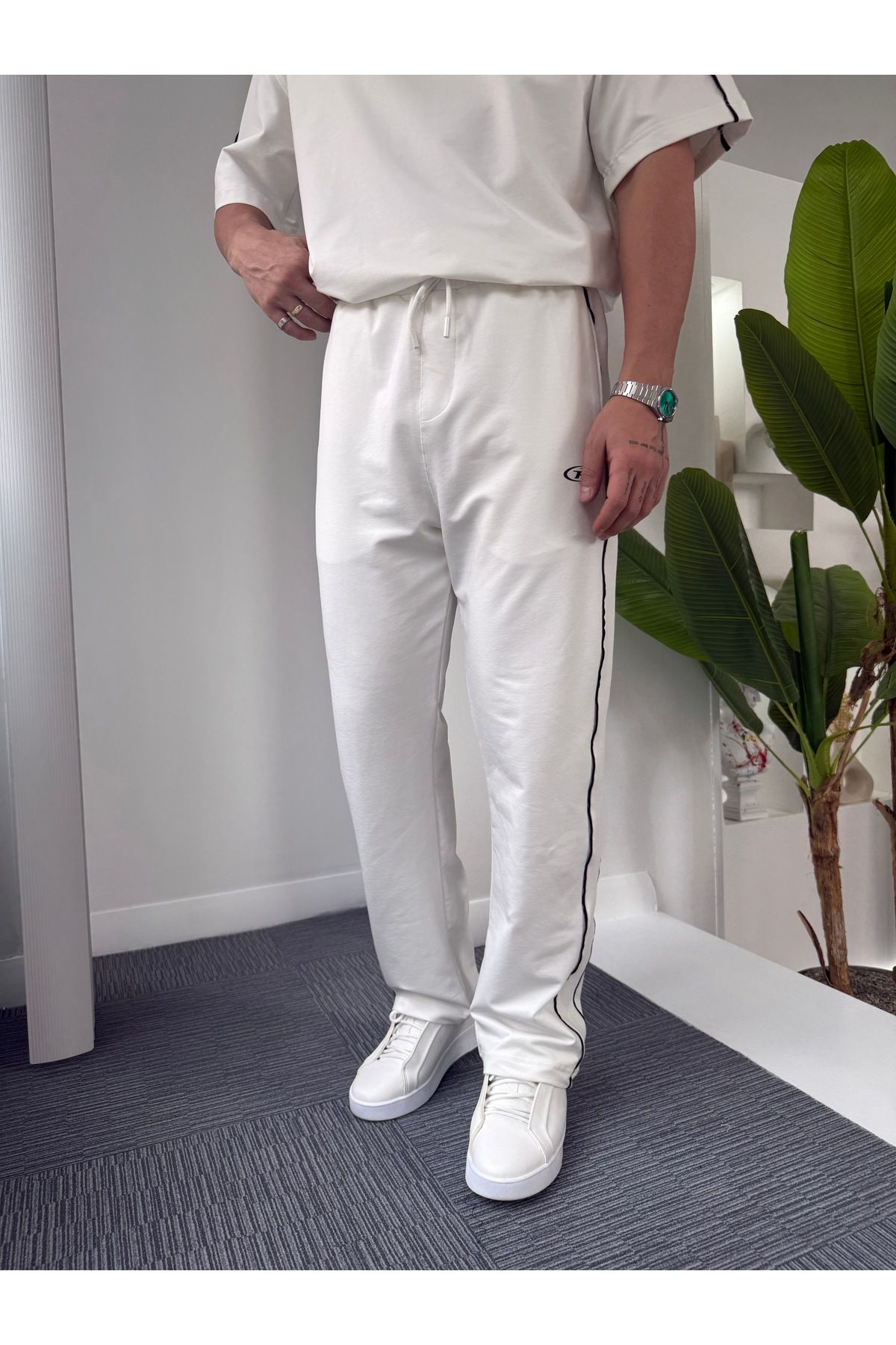 UTTBASİC 2 İplik RL Baggy Şeritli Eşofman