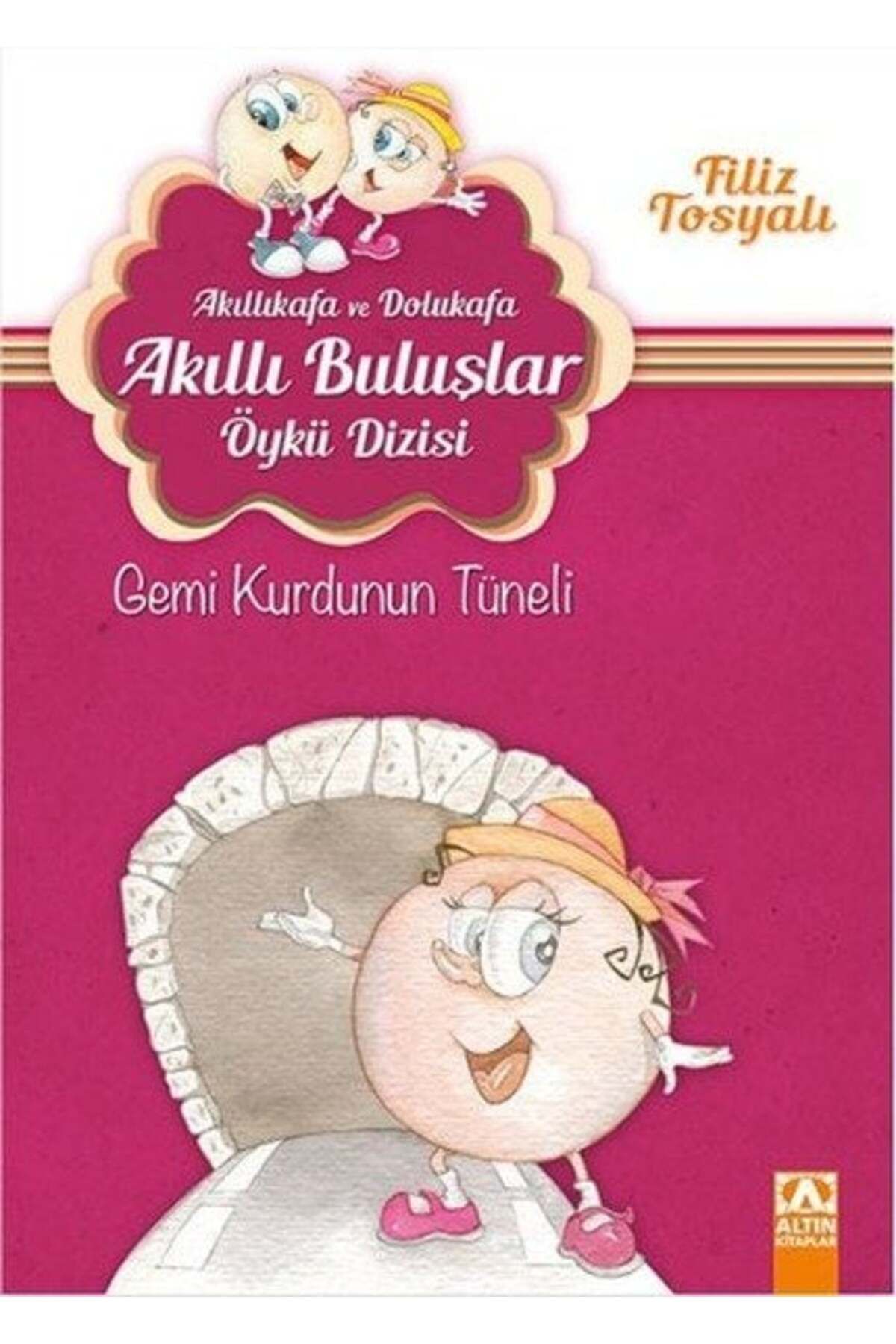 Destek Yayınları Akıllıkafa ve Dolukafa Akıllı Buluşlar Öykü Dizisi Gemi Kurdunun Tüneli