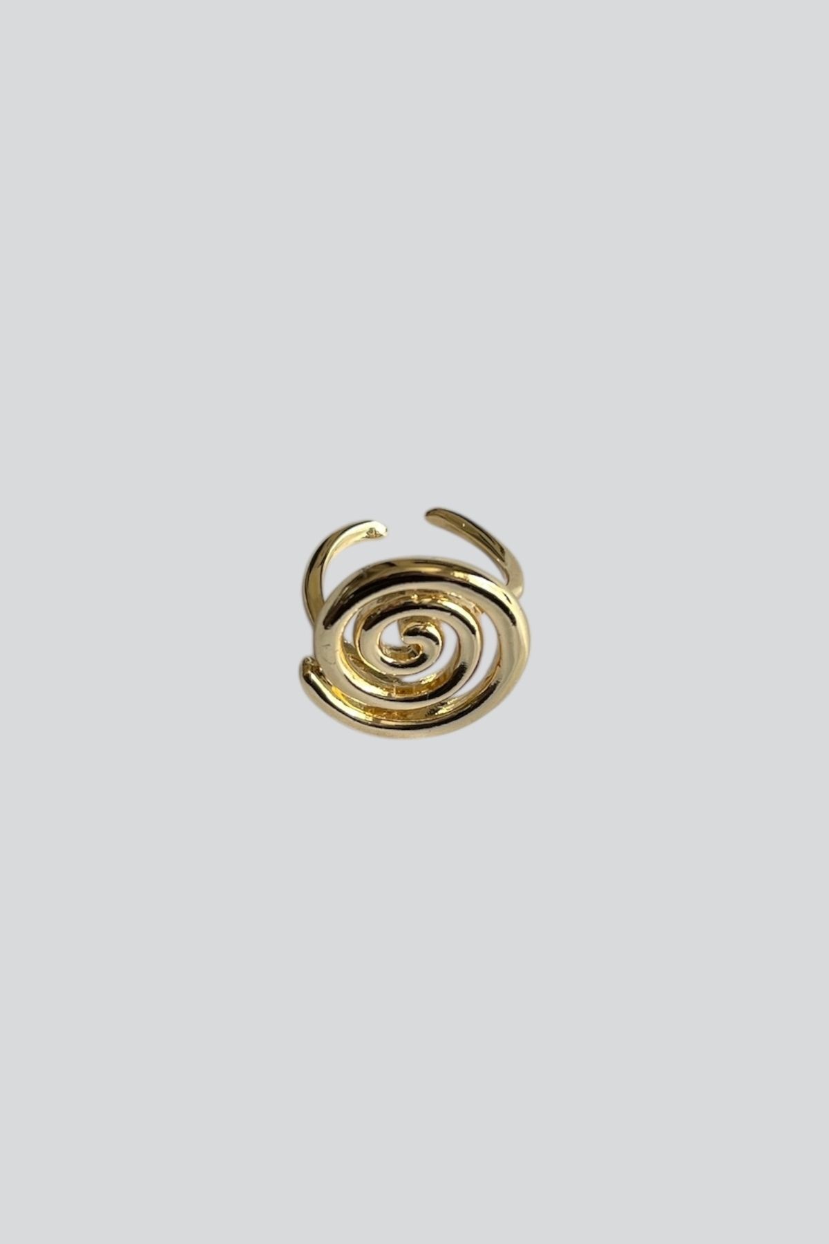 stravis Gold Spiral Tasarım Yüzük