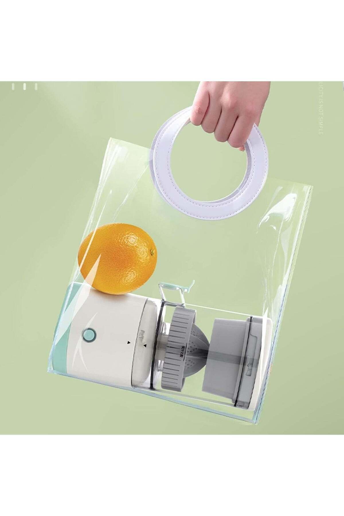 Denx-Electric Citrus Juicer, Hands-Free Portable USB Rechargeable, Powerful Electric Fruit Juicer, DX1721 3