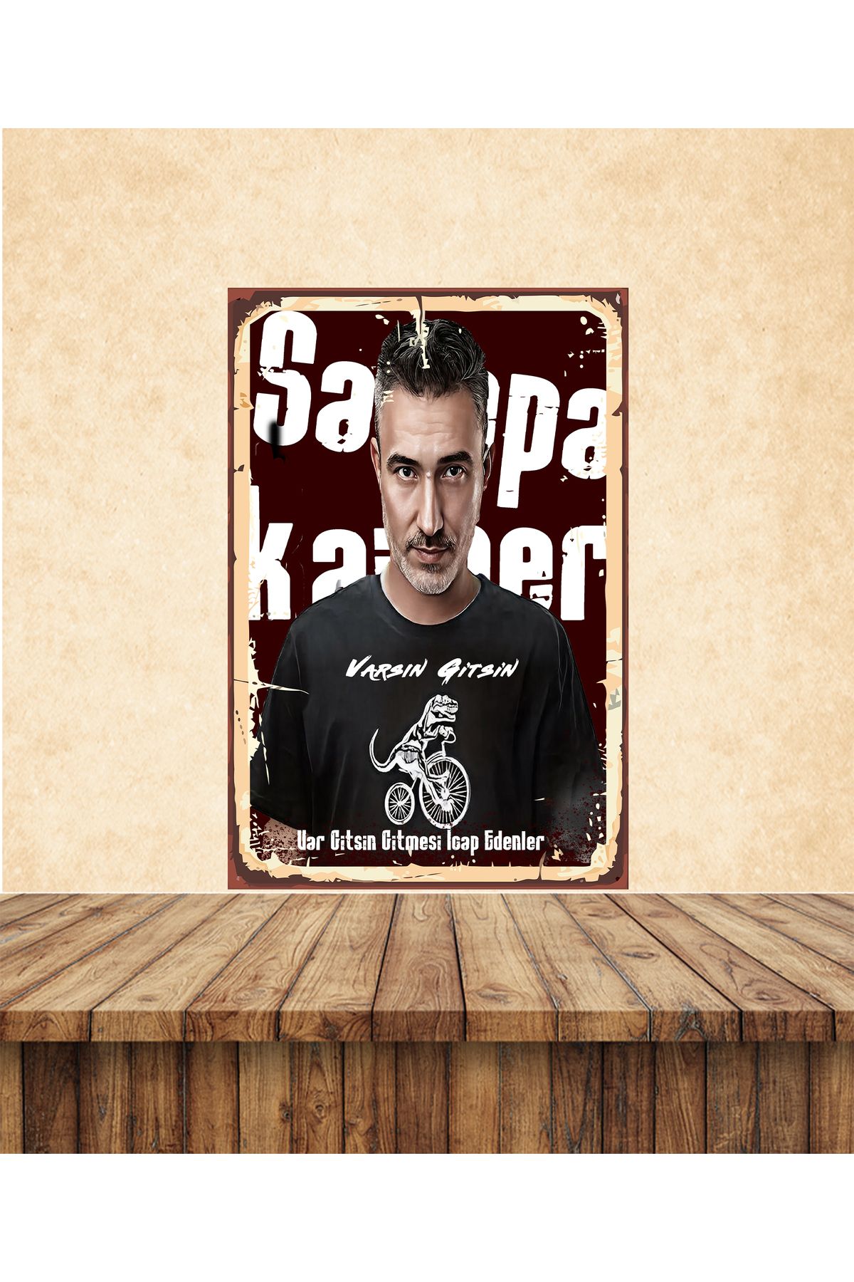 TAKIFİX Sagopa Kajmer Temalı 20 x 30 CM MDF Tablo