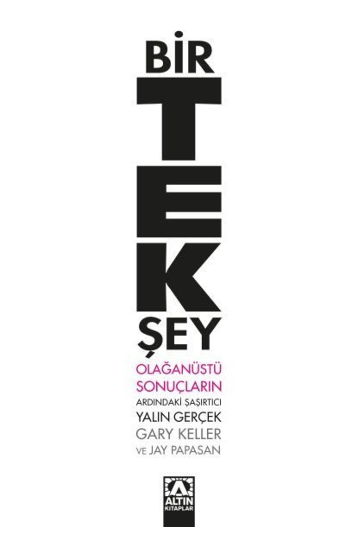 Destek Yayınları Bir Tek Şey