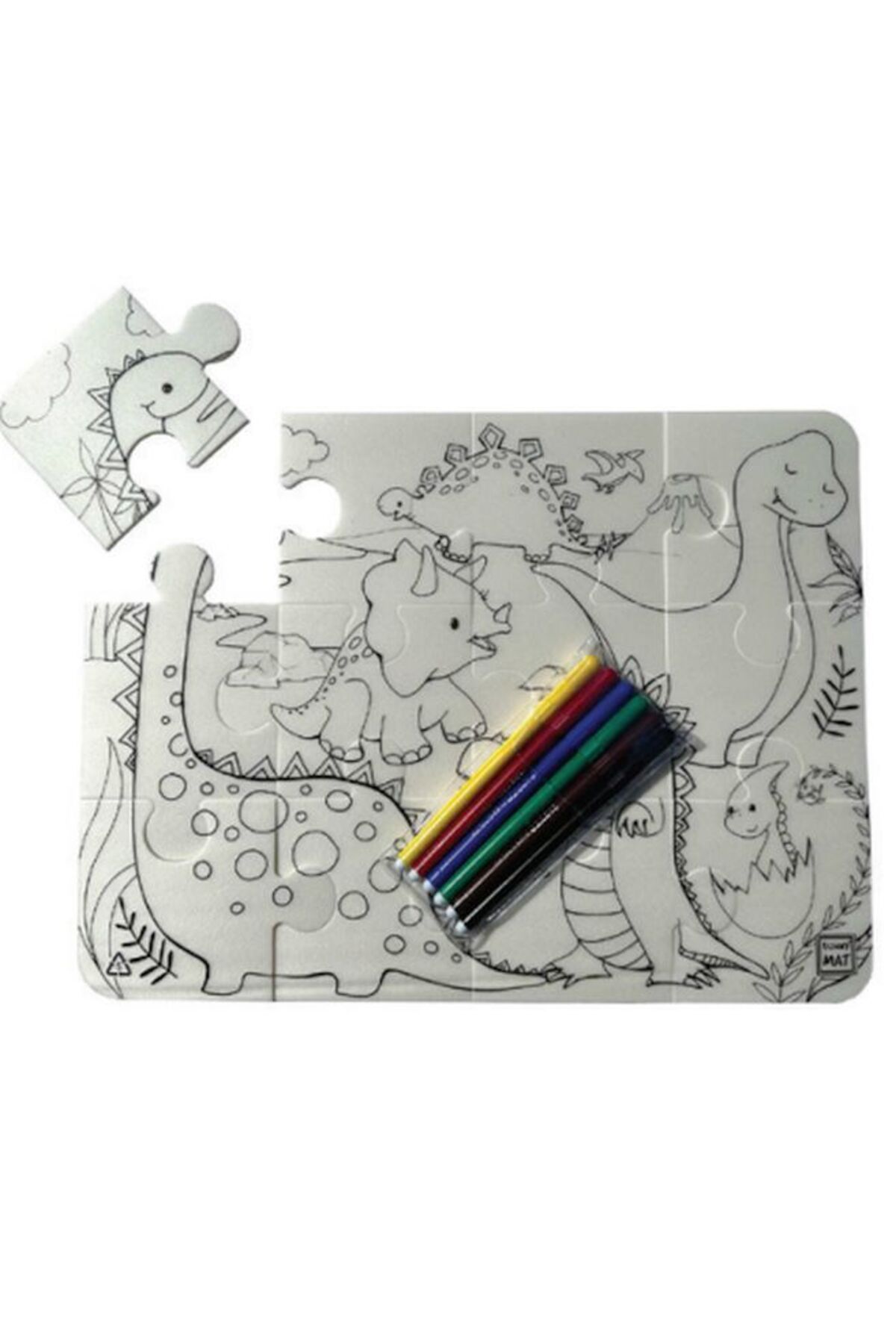 Destek Yayınları Funny Mat Dinozor Çağı 30 X 40 Cm