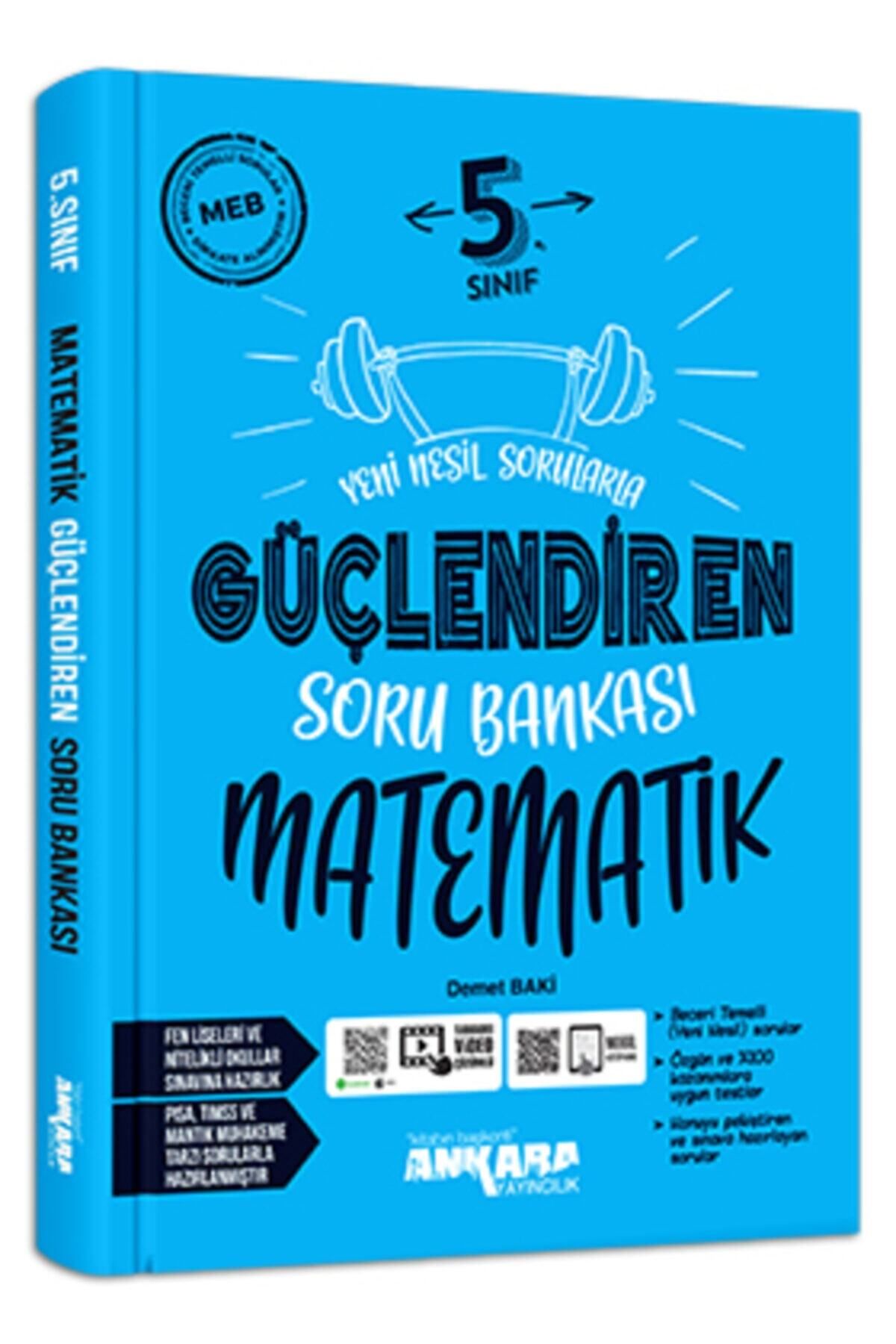 Ankara Kitap Merkezi Ankara Yayıncılık 5. Sınıf Matematik Güçlendiren Soru Bankası Yeni