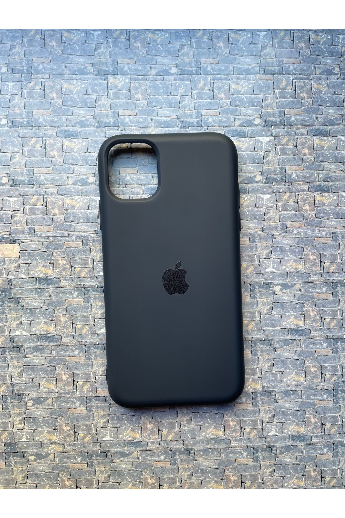 BCNCASE İphone12/12PRO Logolu Telefon Kılıfı Yumuşak Silikon Kauçuk İçi Kadife Ince Kılıf ÇizilmezDayanıklı