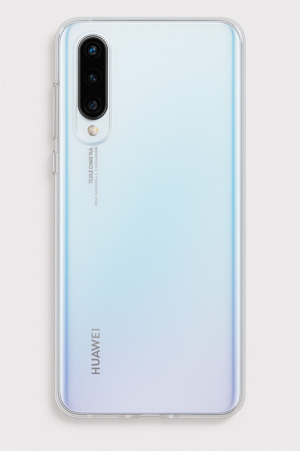 Di Aksesuar Huawei P30 Şeffaf Lüx Kılıf
