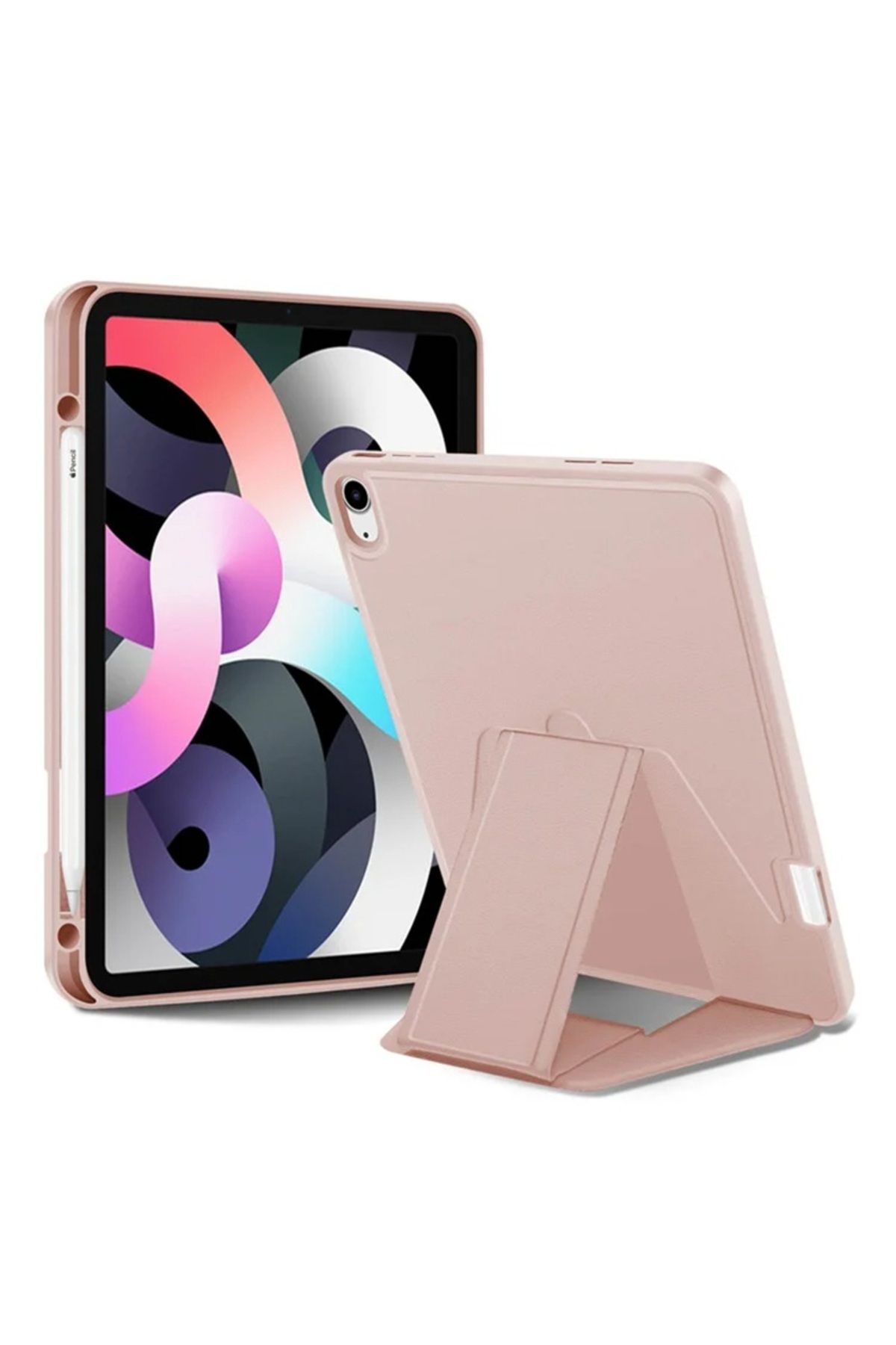 MMPSHOP İpad 10.Nesil 2022 10.9 İnç Uyumlu Kalem Bölmeli Standlı Tablet Kılıf