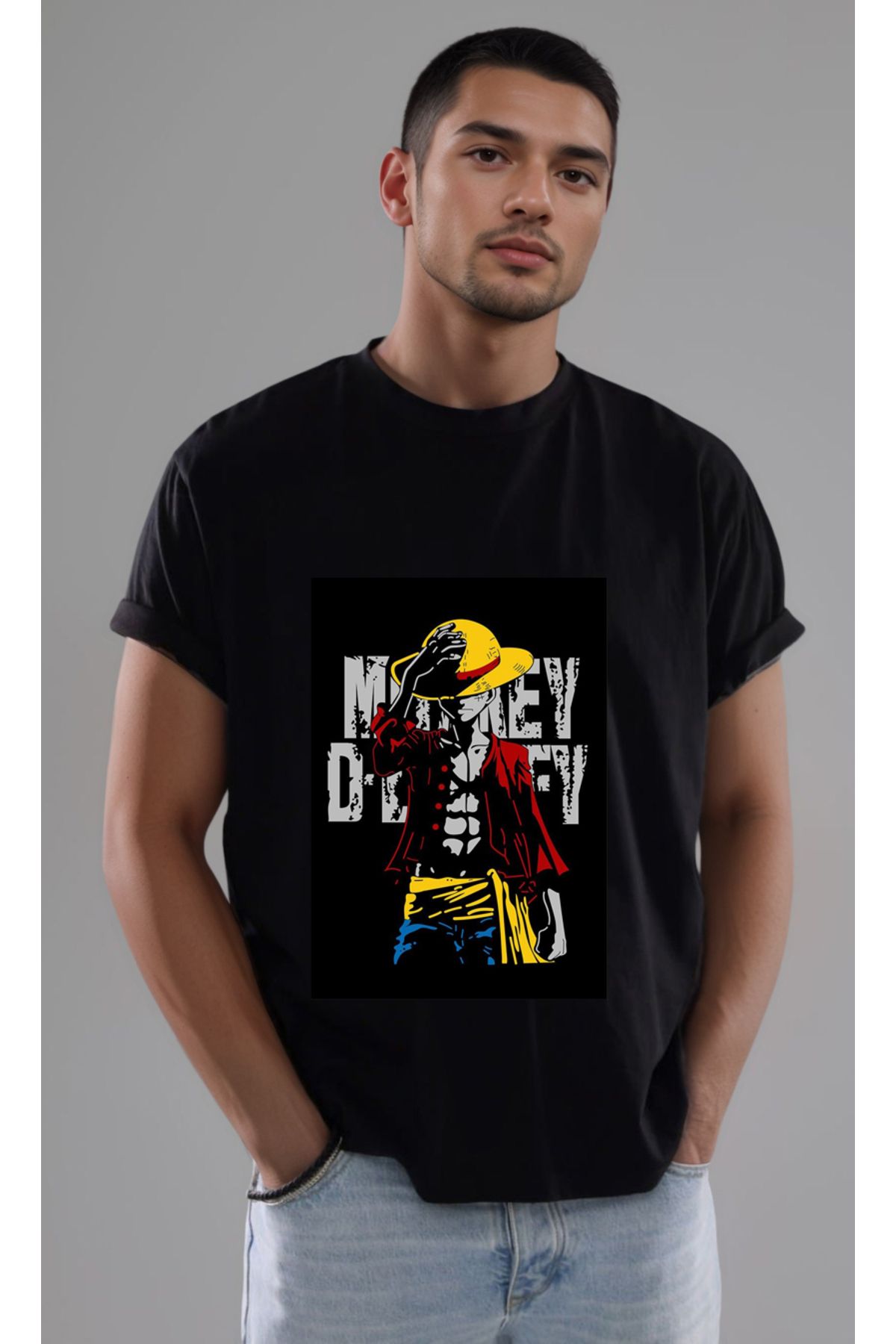 petite pati One Piece Luffy Baskili T-shirt