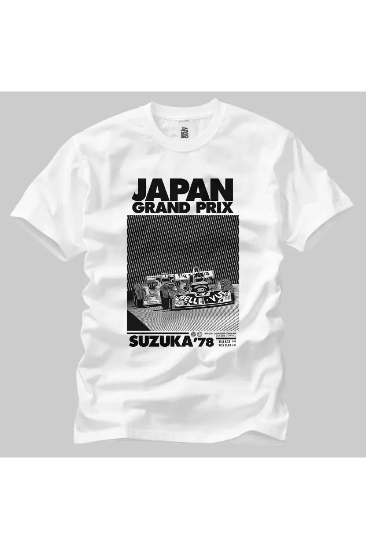 Built By Crazy Japan Grand Prix Suzuka 78 Unisex Tişört