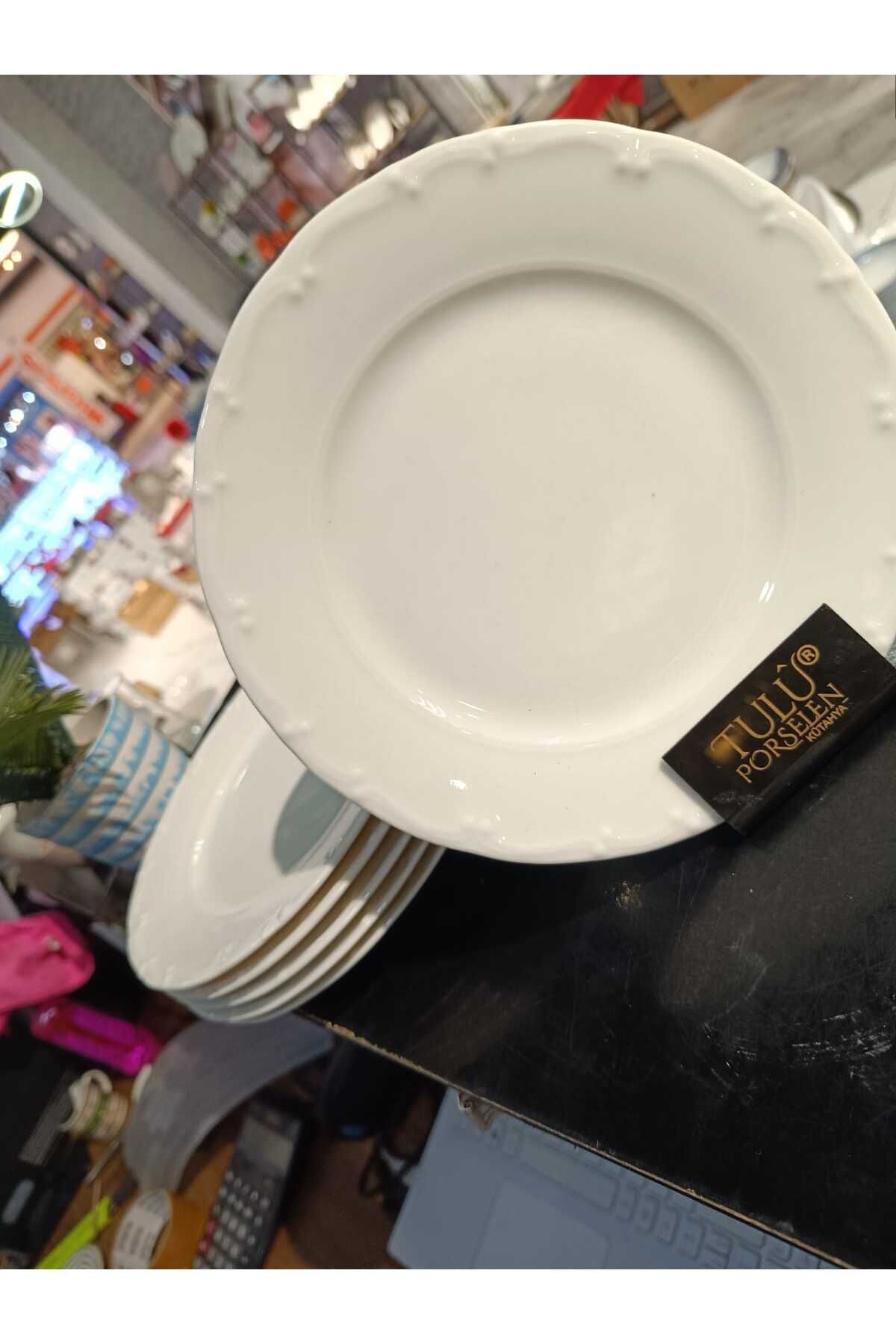 Tulü Porselen TULU PORSELEN 6 LI 19 CM PASTA TABAĞI