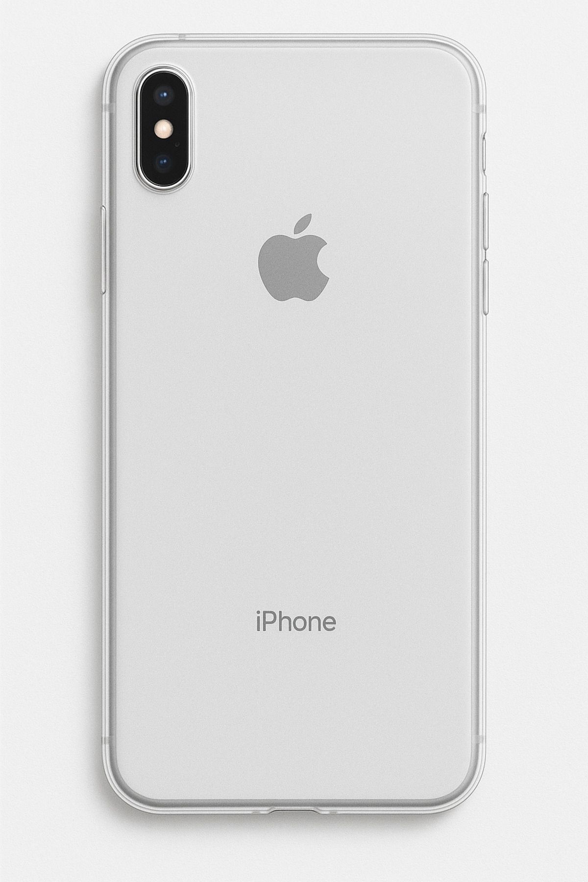 Di Aksesuar iPhone X Şeffaf Lüx Kılıf