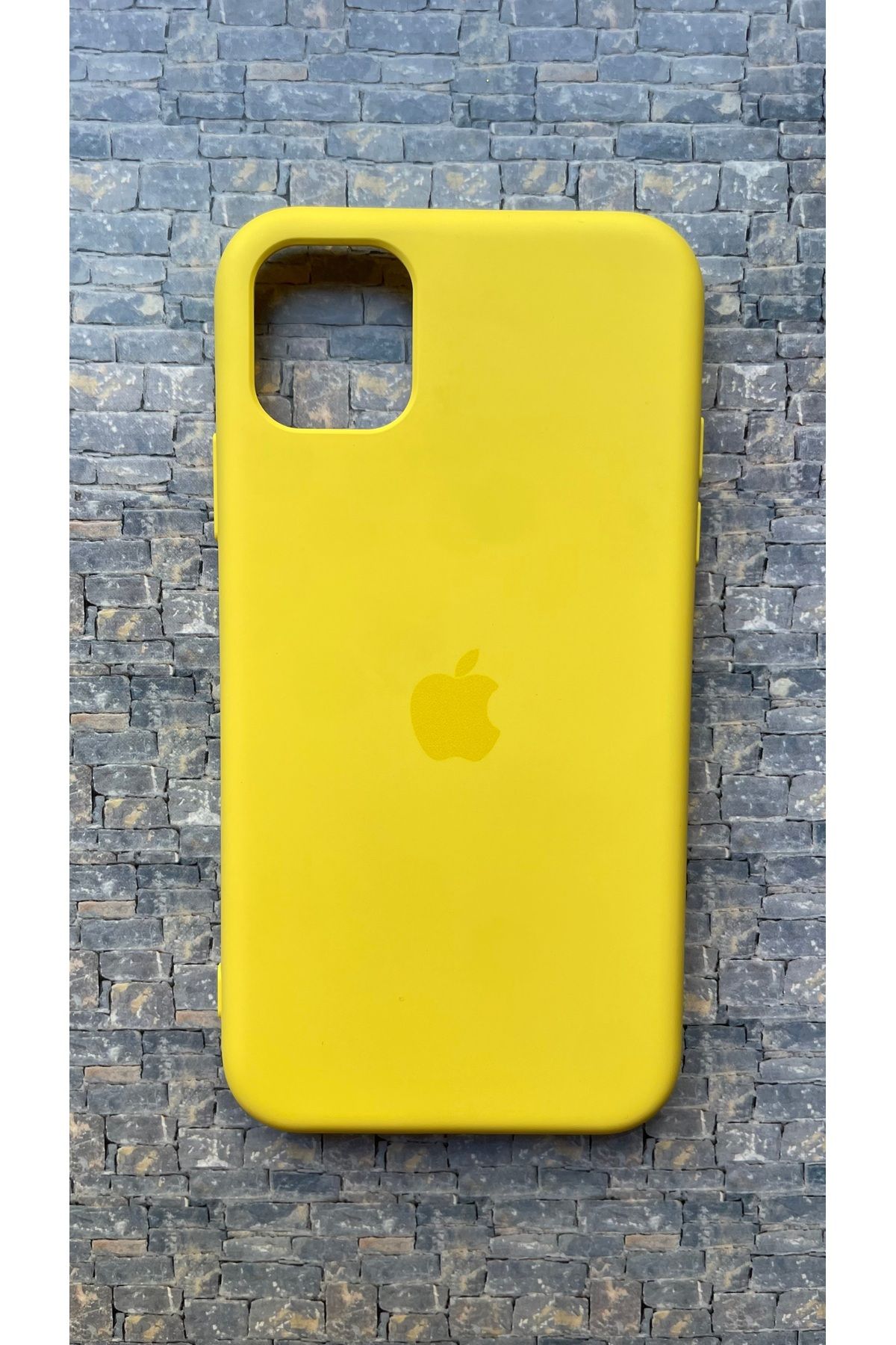 BCNCASE İphone12/12PRO Logolu Telefon Kılıfı Yumuşak Silikon Kauçuk İçi Kadife Ince Kılıf ÇizilmezDayanıklı