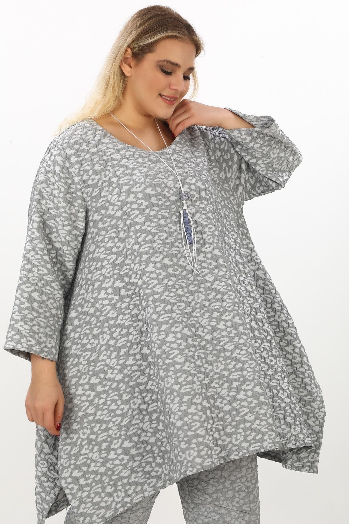 Zedd+ Plus 25138 TUNIK GRI