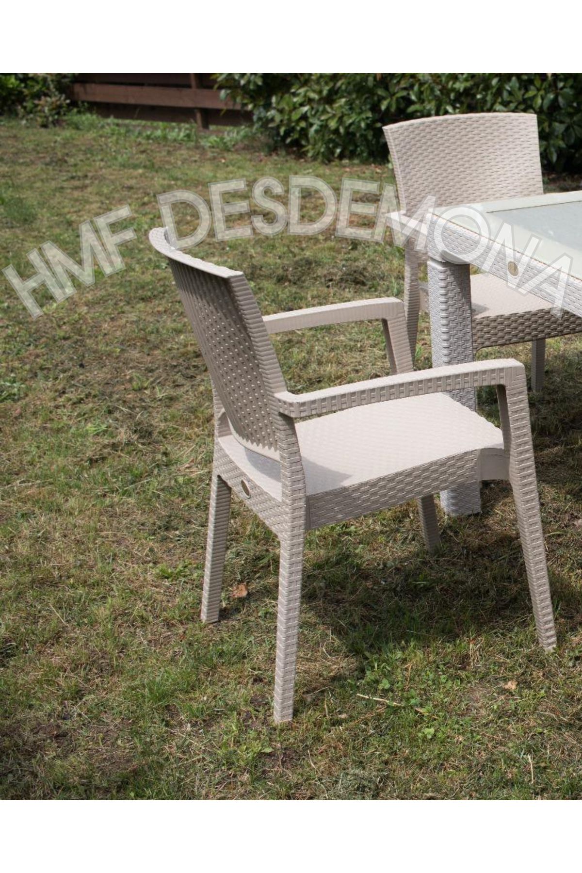 HMF DESDEMONA Zeugma Rattan Bahçe ,Mutfak ve Balkon Sandalyesi