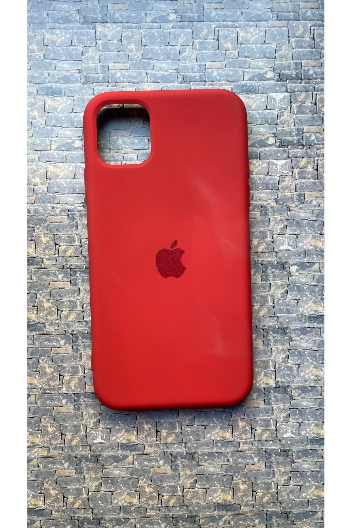 BCNCASE İphone12PROMAX Logolu Telefon Kılıfı Yumuşak Silikon Kauçuk İçi Kadife Ince Kılıf ÇizilmezDayanıklı