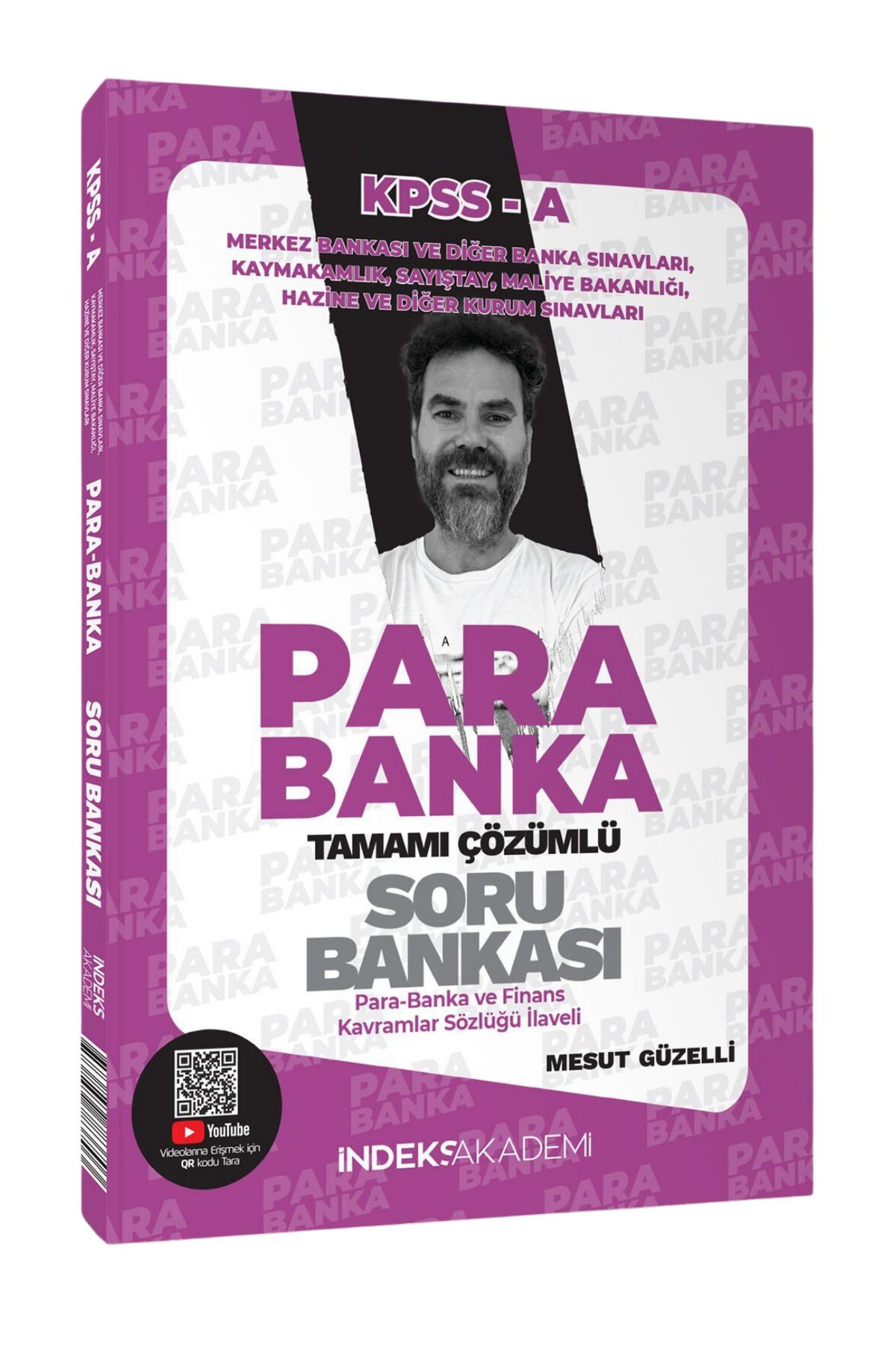 İndeks Akademi KPSS A Grubu Para-Banka Tamamı Çözümlü Soru Bankası - Mesut Güzelli