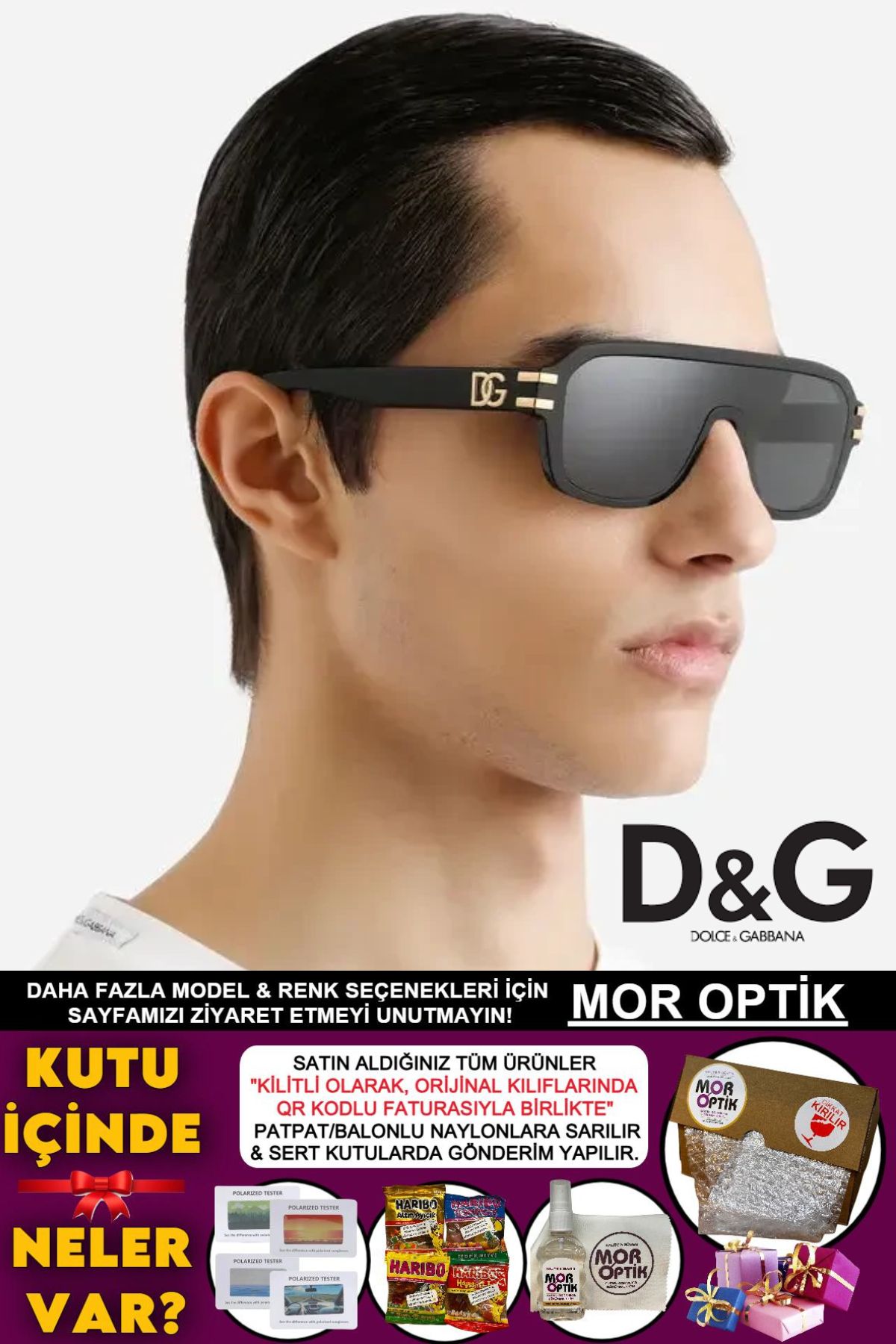 Dolce&Gabbana DG4507 501/87 145 3N "GOLD DETAYLI UNİSEX GÜNEŞ GÖZLÜĞÜ" LARGE SİZE