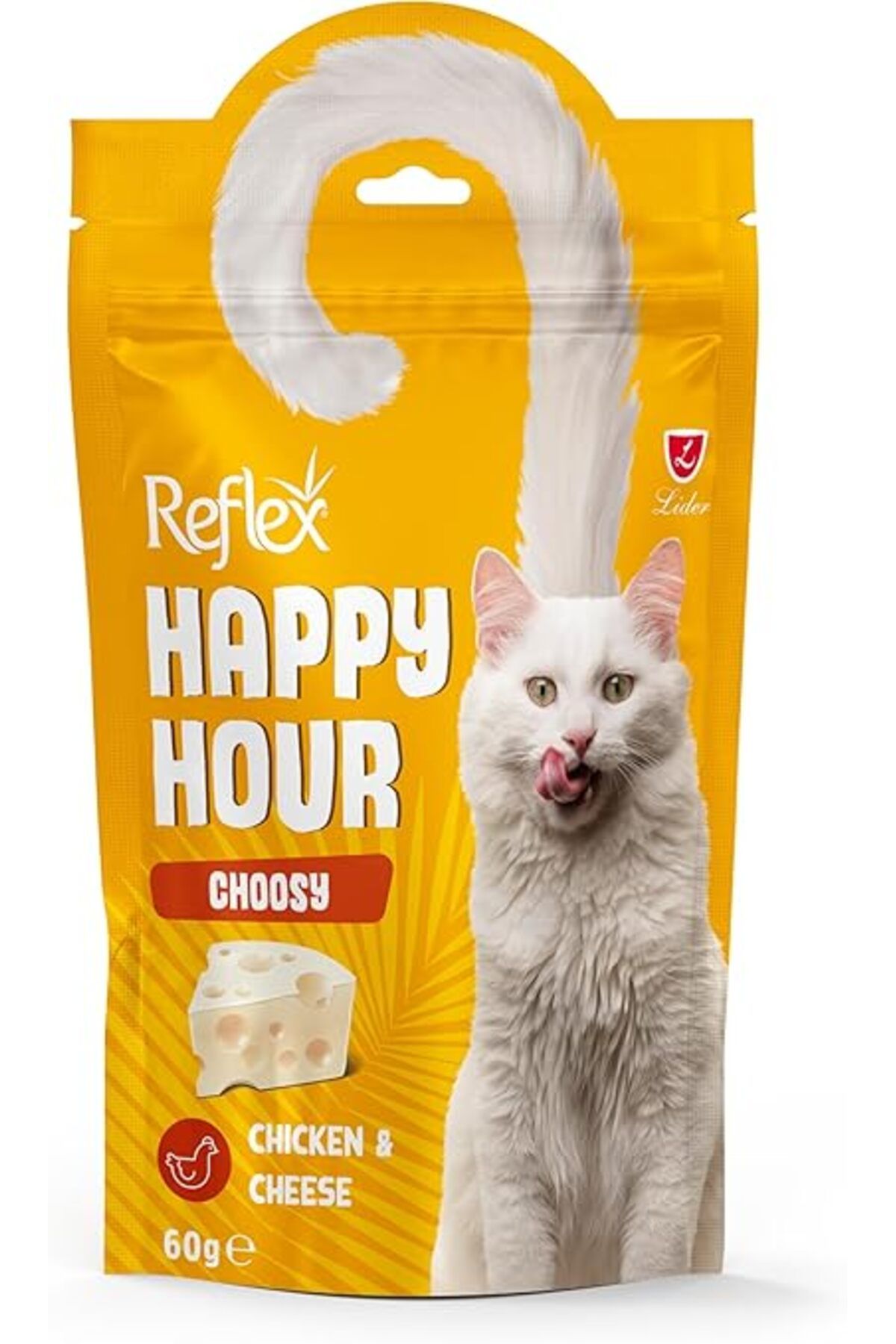 Happy Hour Seçici Kedi Peynir Tavuk Kedi Ödül 60 gr
