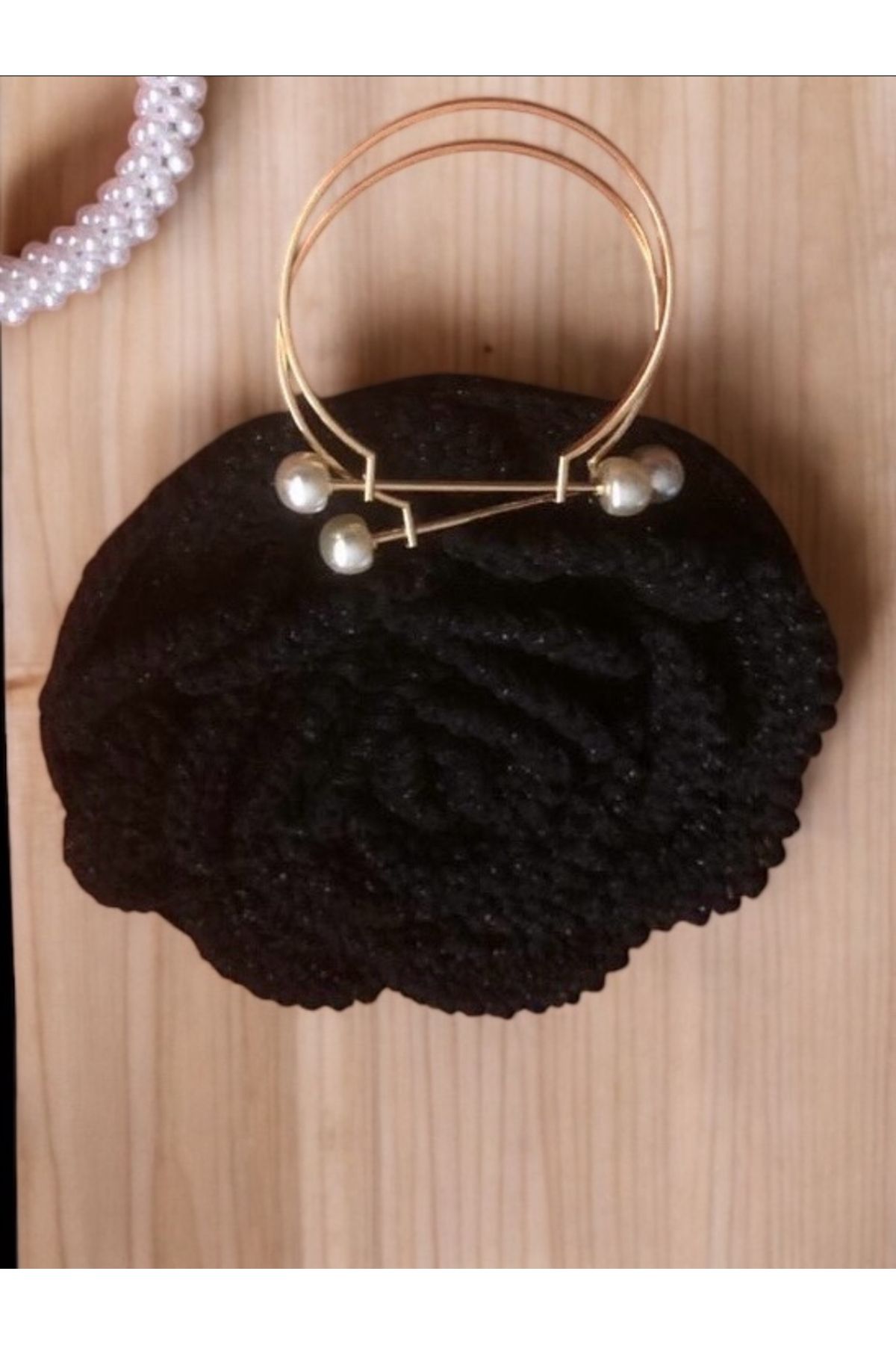 Butik ZA Handmade el yapımı gül detaylı çanta