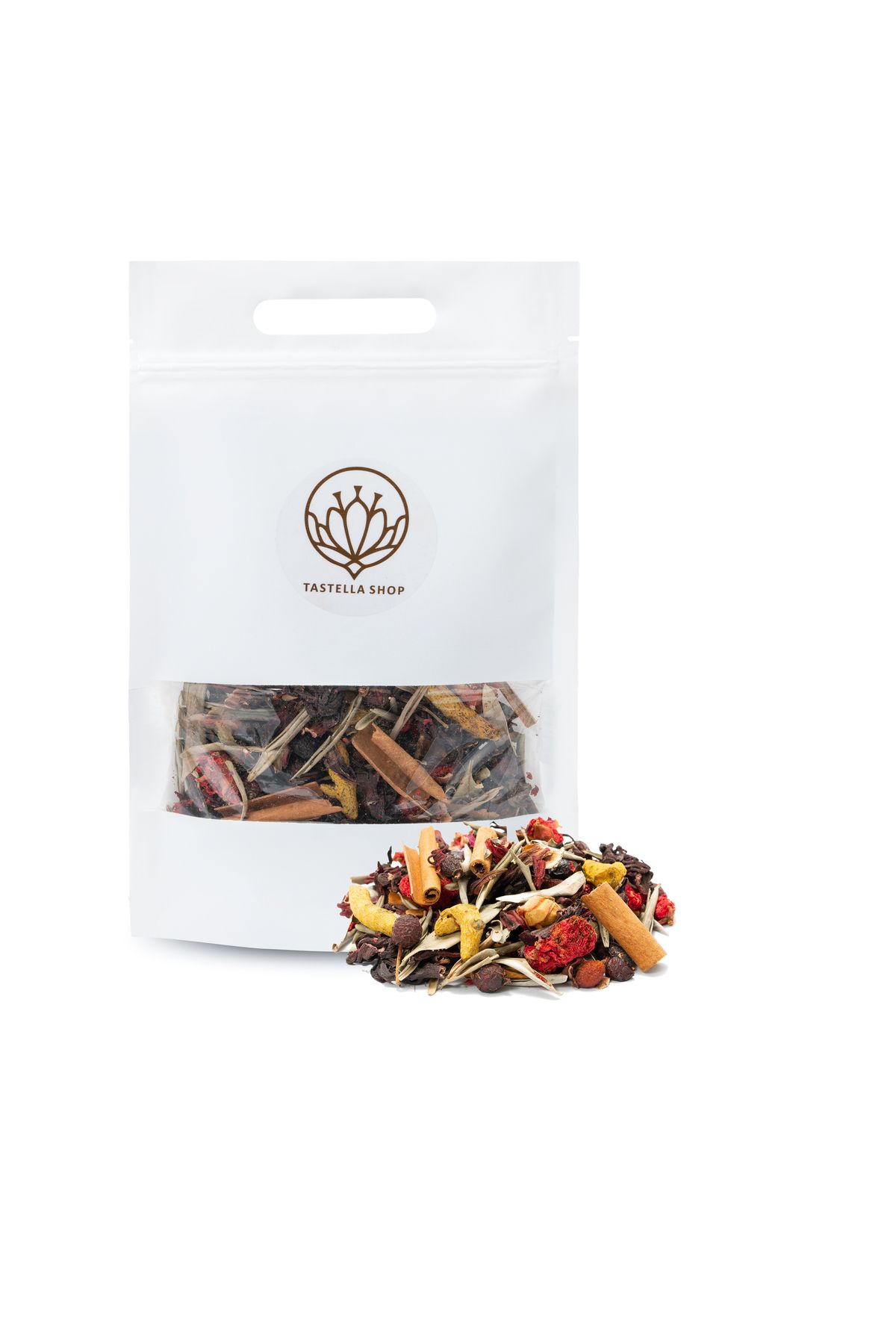 Tastella Shop Masala Çayı (150gr), Lüks Kalite Gerçek Masala Çayı, Masala Çayı Bitkisel Çay Karışımı, Masala Tea