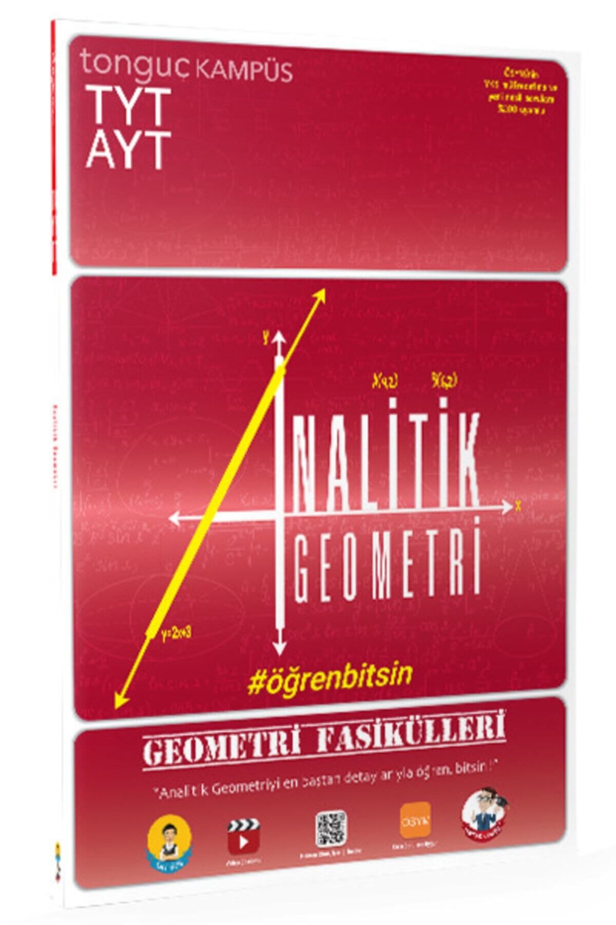 Tonguç Yayınları Tyt-Ayt Geometri Fasikülleri Analitik Geometri