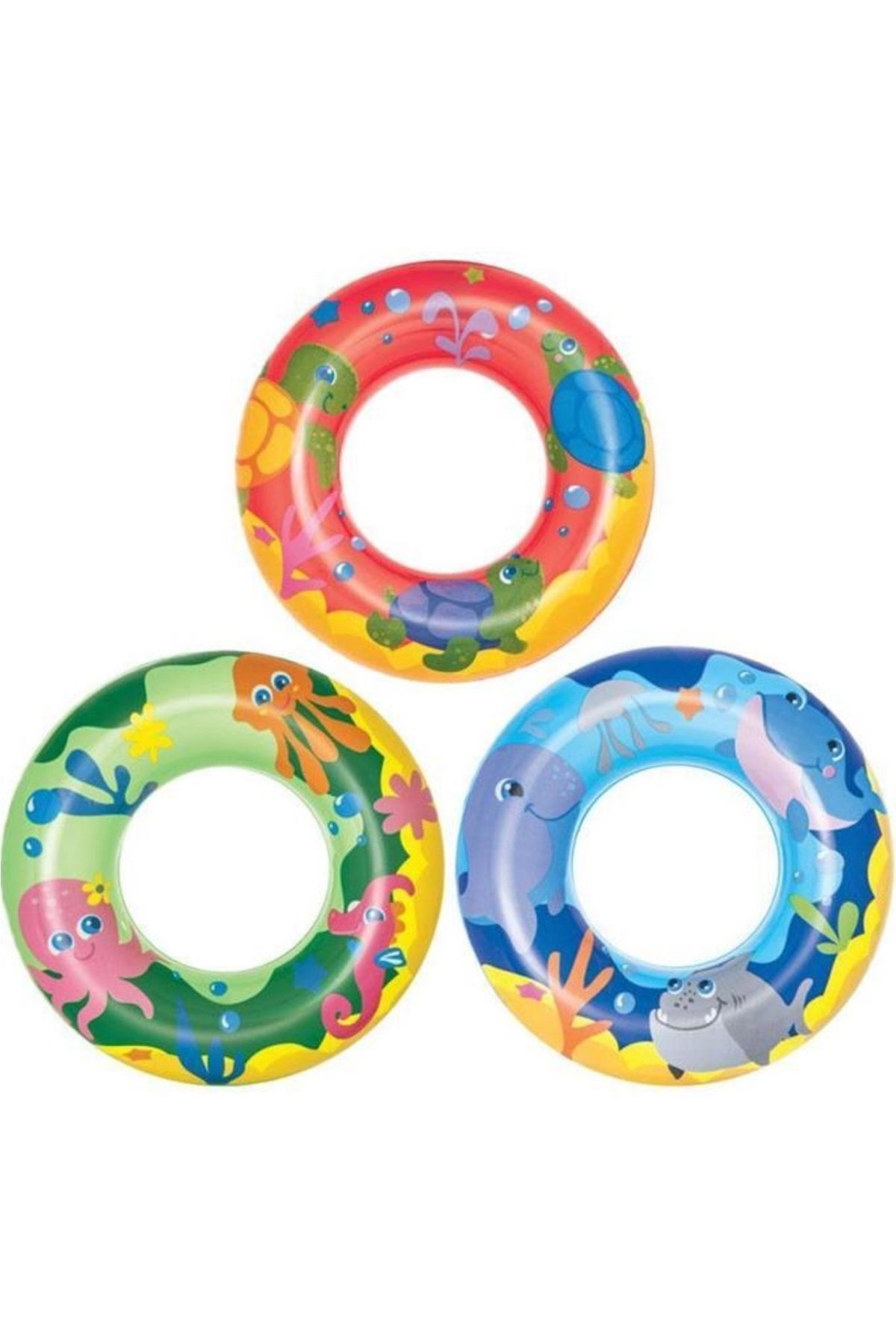 BESTWAY 51cm Çocuk Deniz Simit Deniz Havuz Simidi