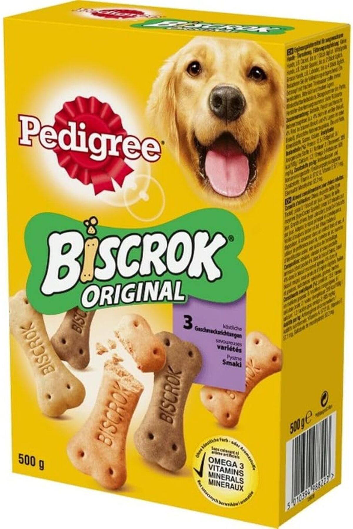 Orqinel Pedigree Biscrok Köpek Bisküvisi 500 gr