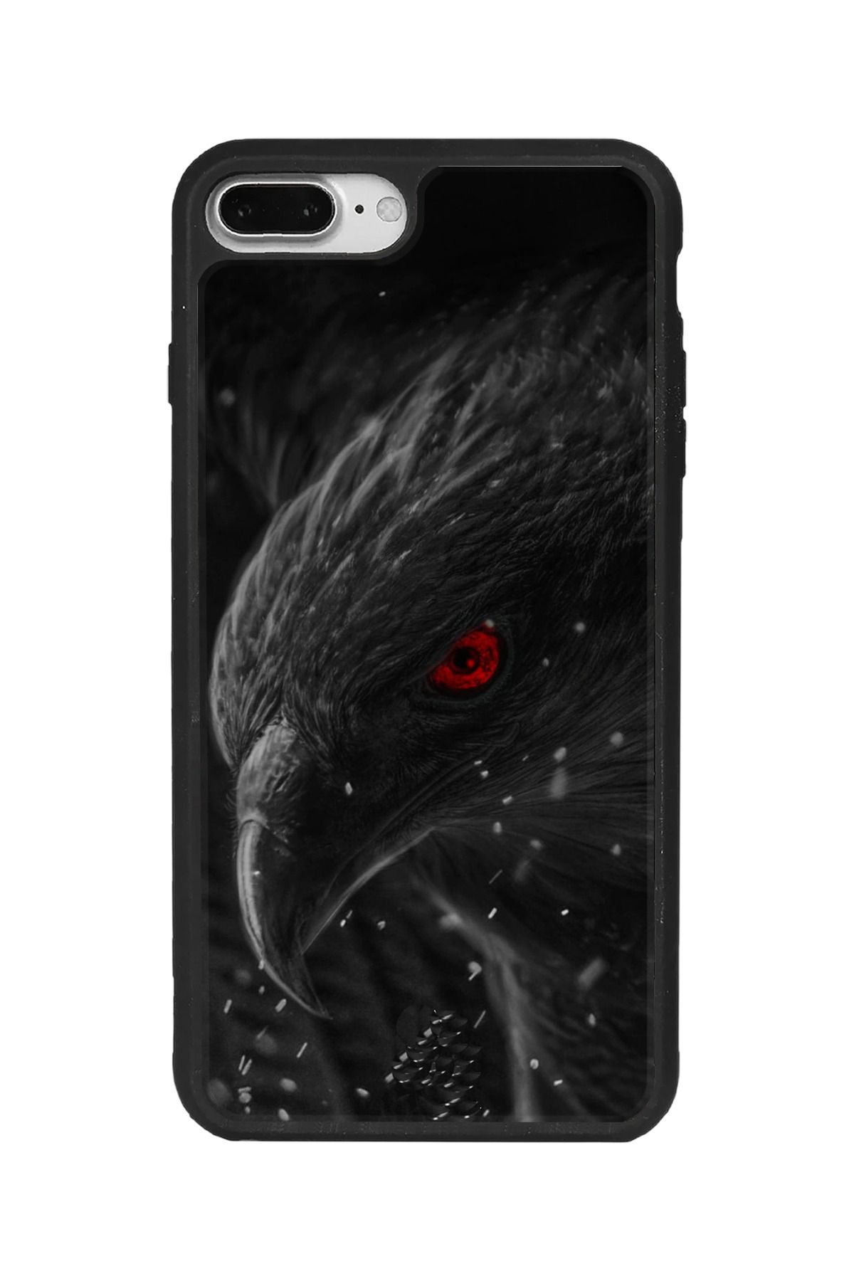 BGAKSESUAR iPhone 7 Plus Uyumlu Mat Siyah Kılıf – Yumuşak Silikon, Koruyucu, Şok Emici Kapak