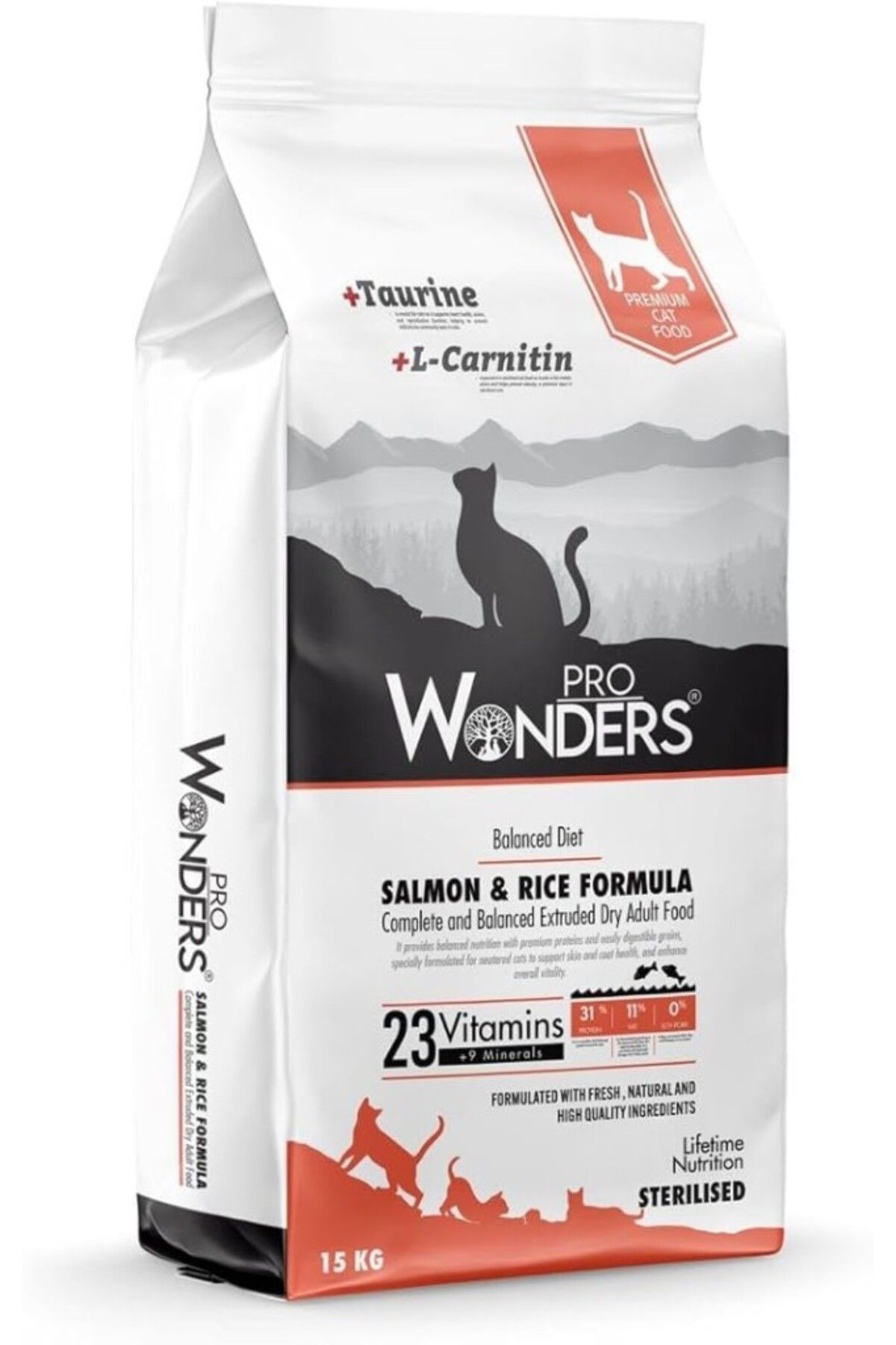 Orqinel Pro Wonders Kısırlaştırılmış Kedi Maması 15 KG