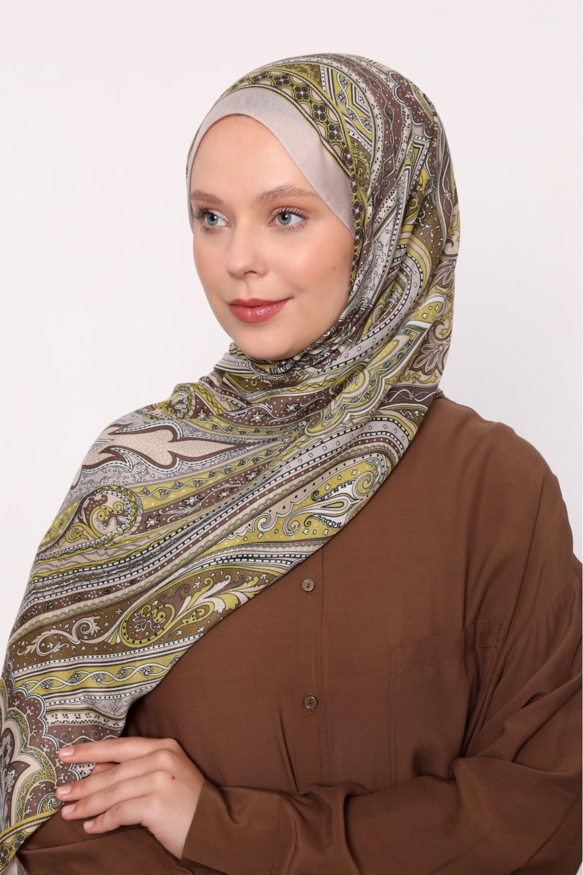 Bonjela DİGİTAL SOFT ETNİK DESEN SAL
